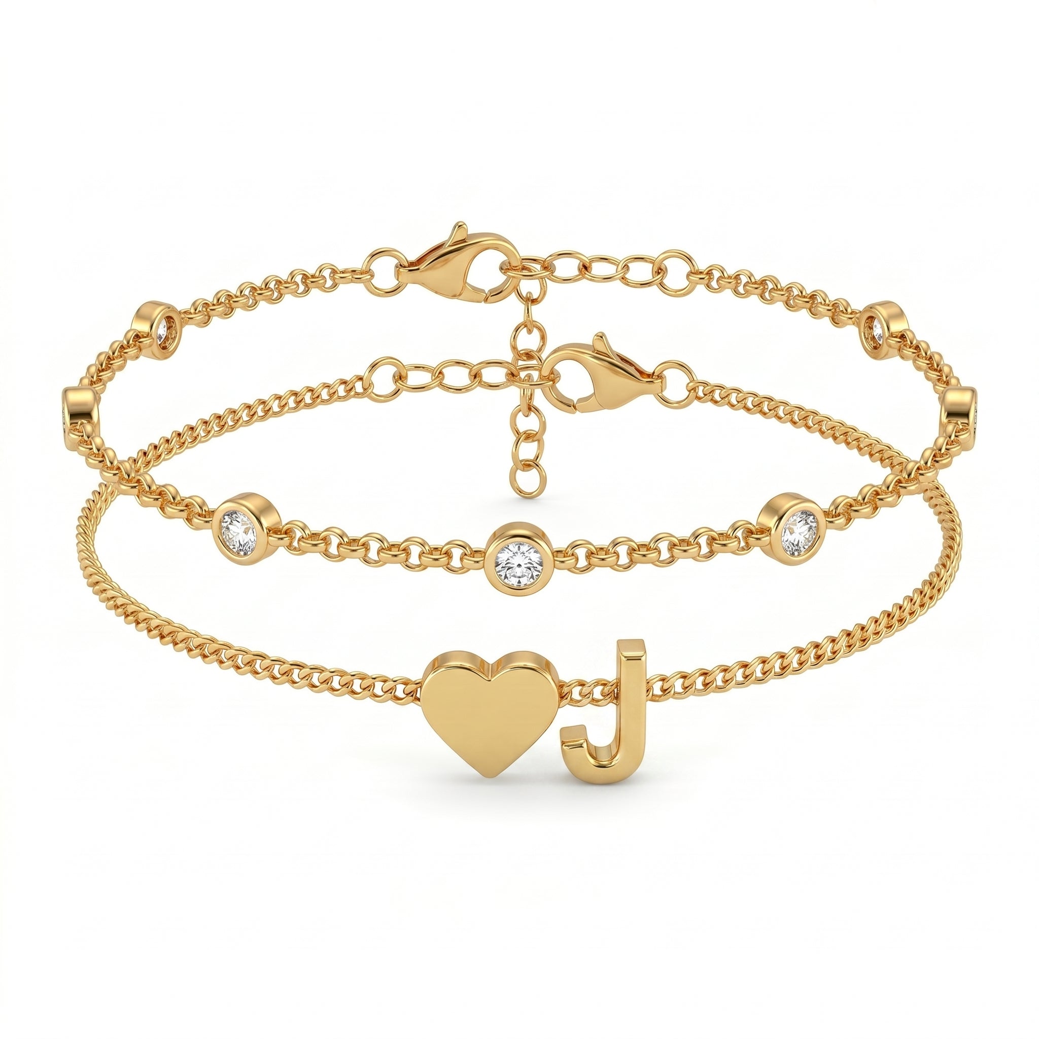 Initial Bracelet "Amor"