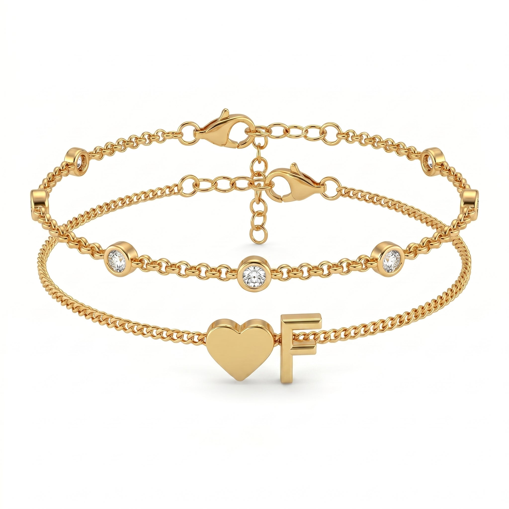 Initial Bracelet "Amor"