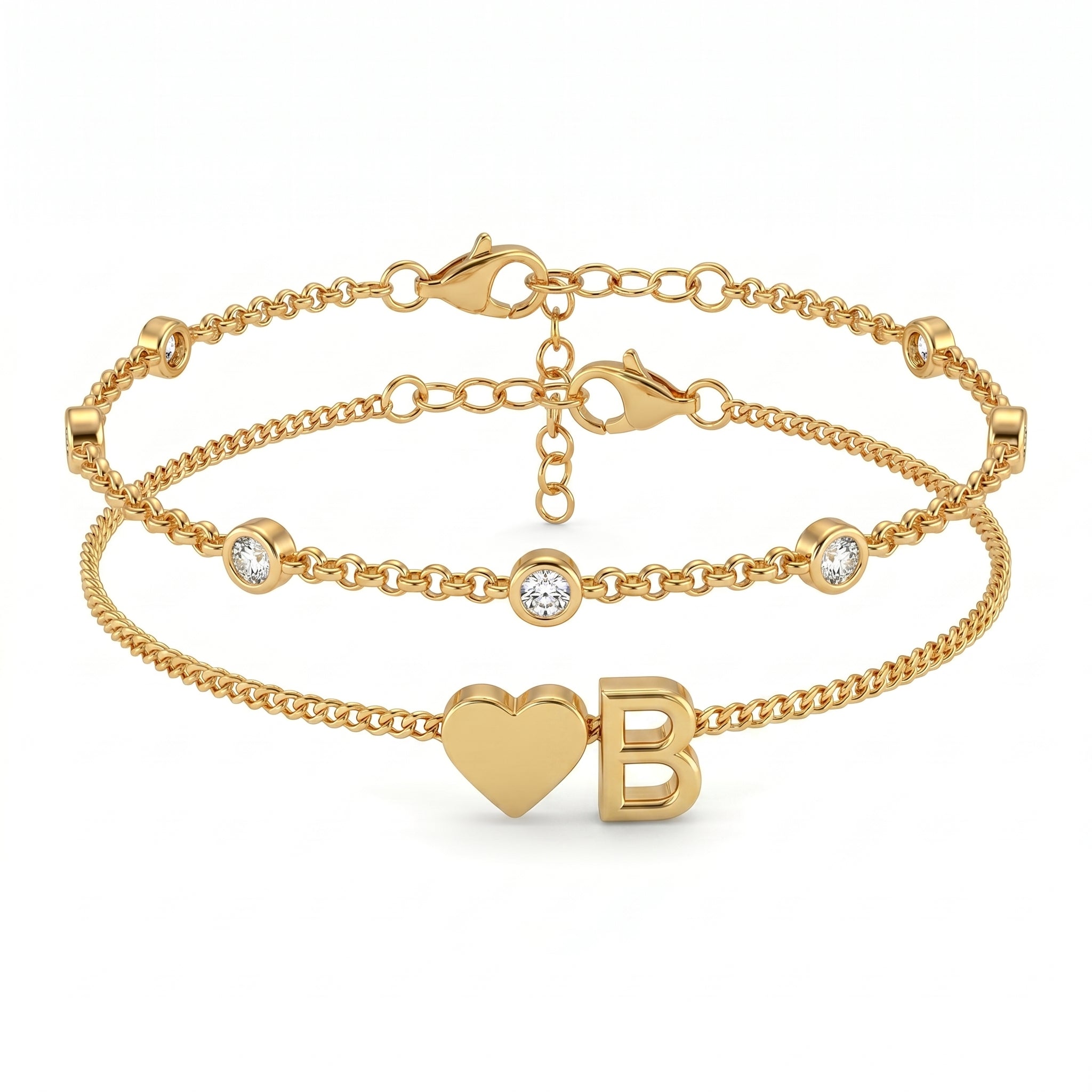 Initial Bracelet "Amor"