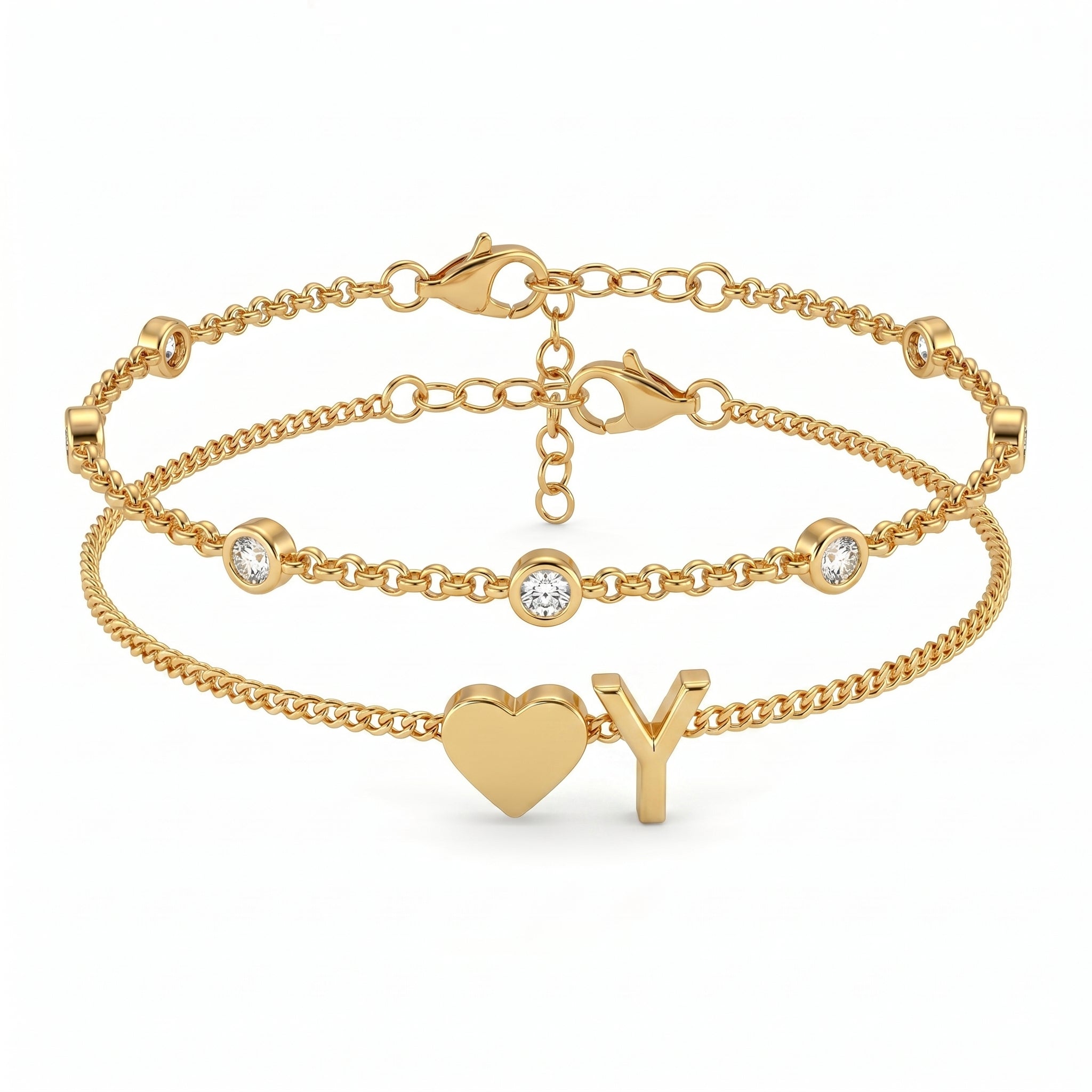Initial Bracelet "Amor"