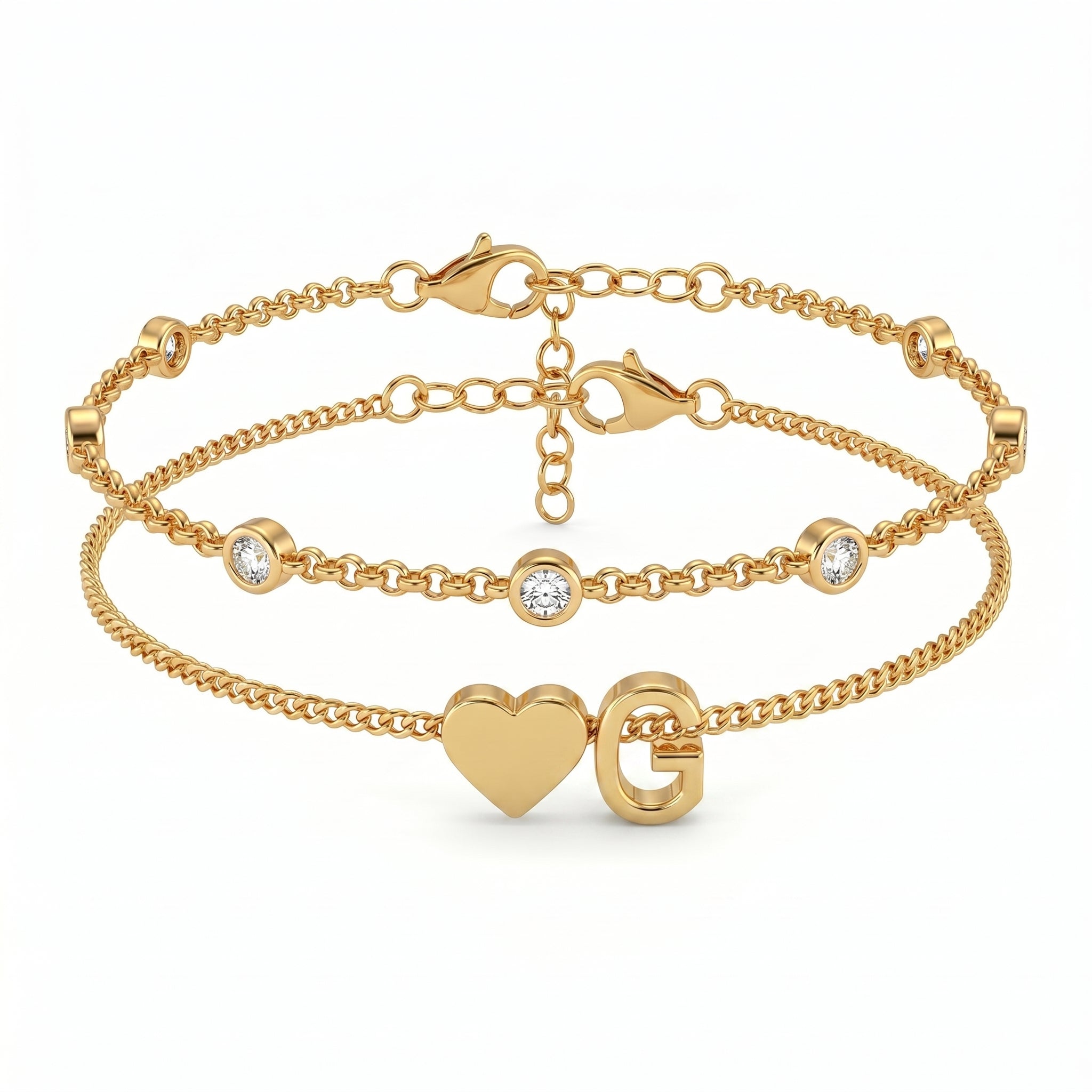 Initial Bracelet "Amor"
