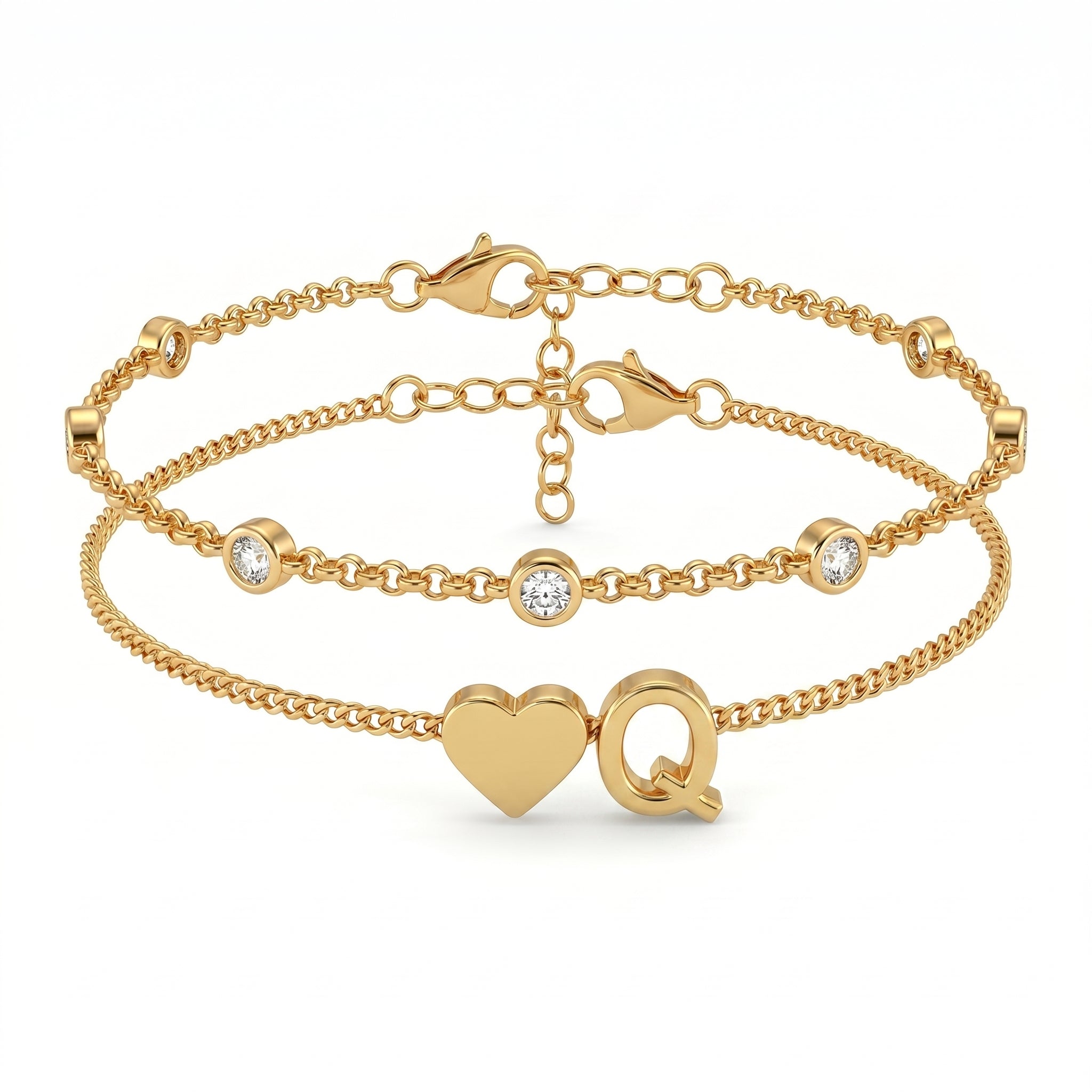 Initial Bracelet "Amor"