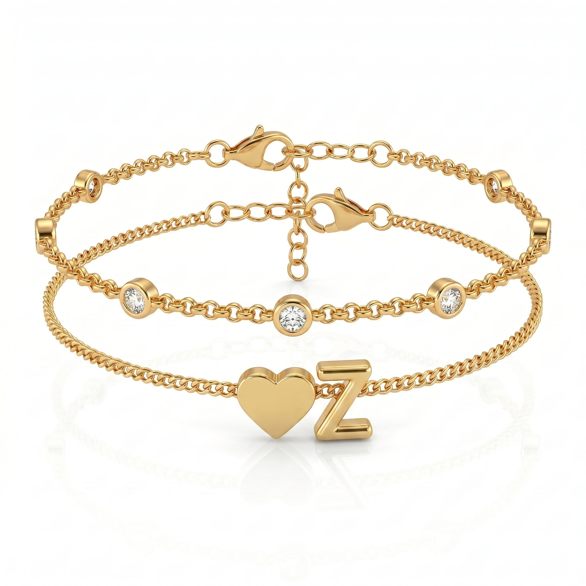 Initial Bracelet "Amor"