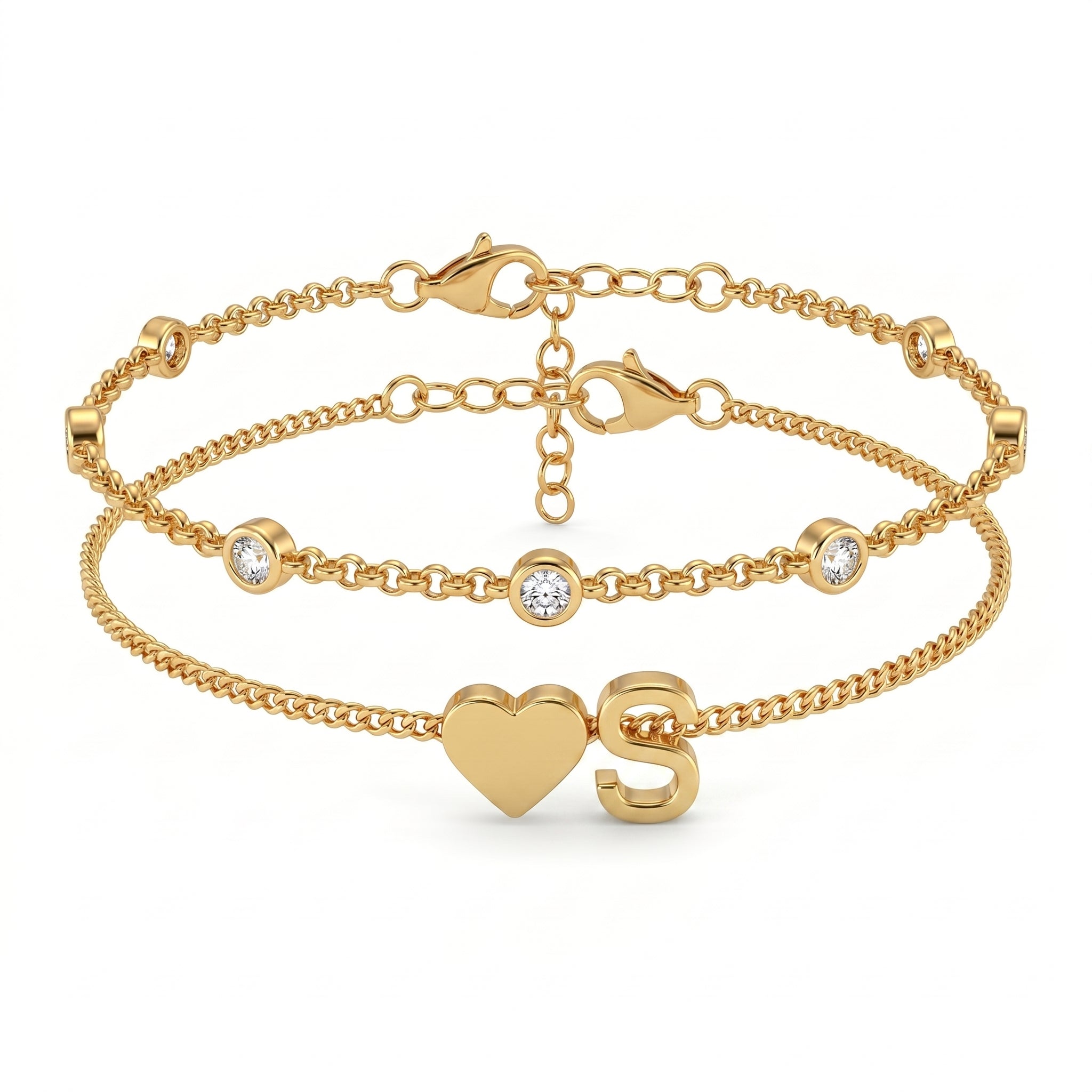 Initial Bracelet "Amor"