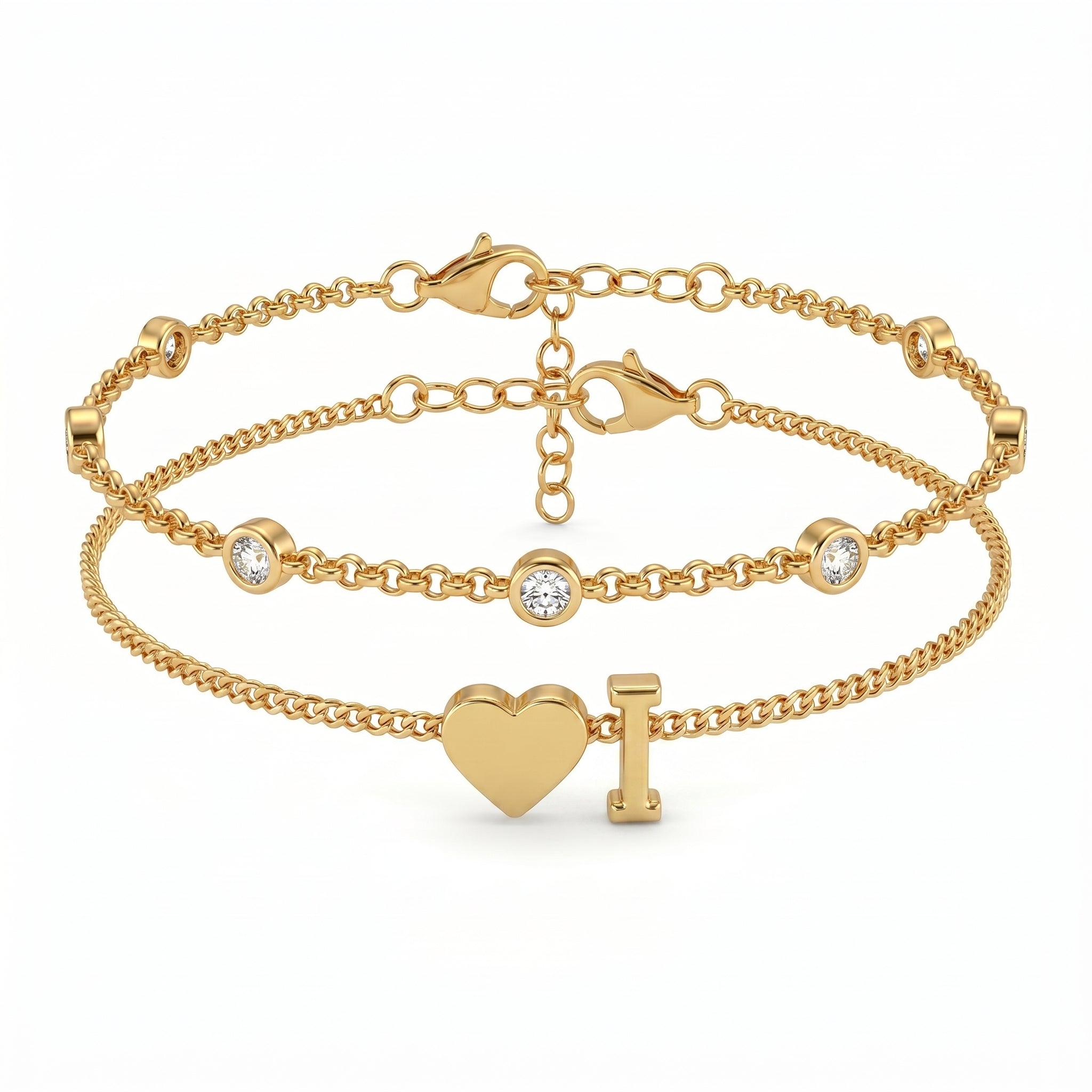 Initial Bracelet "Amor"