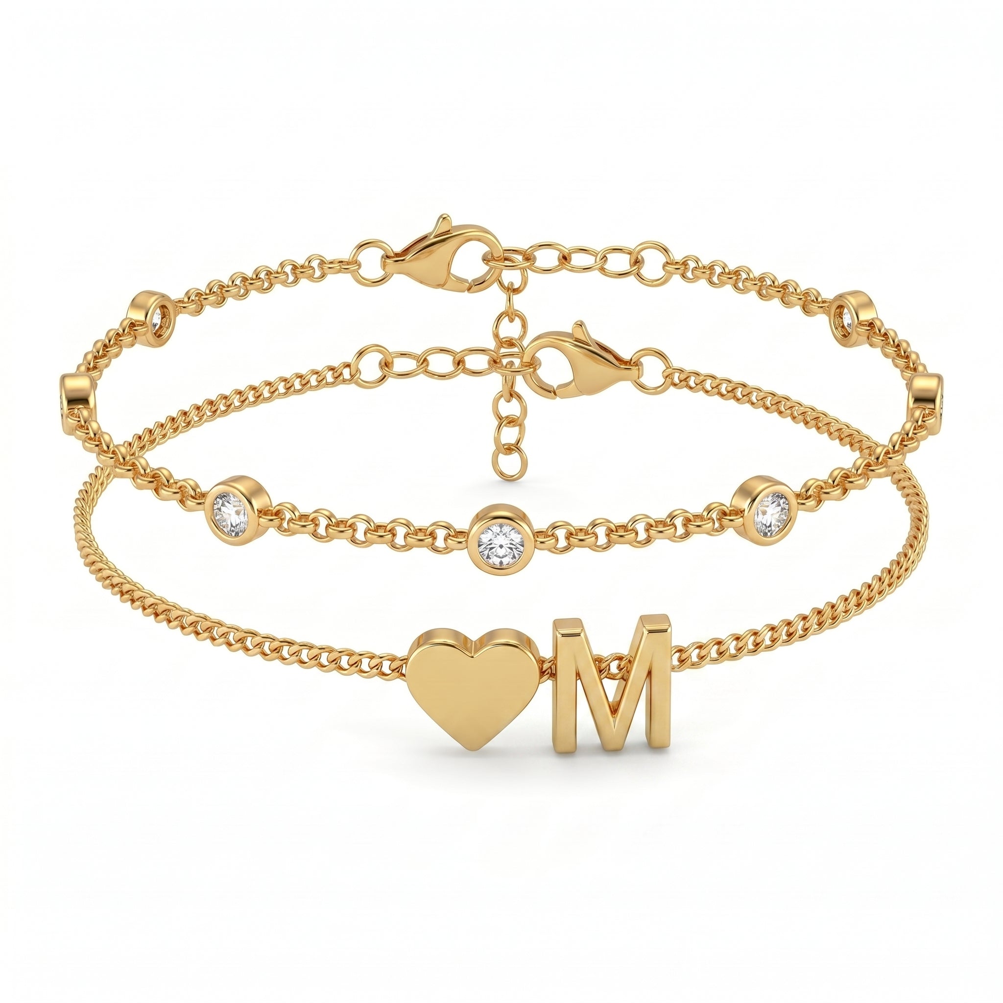 Initial Bracelet "Amor"