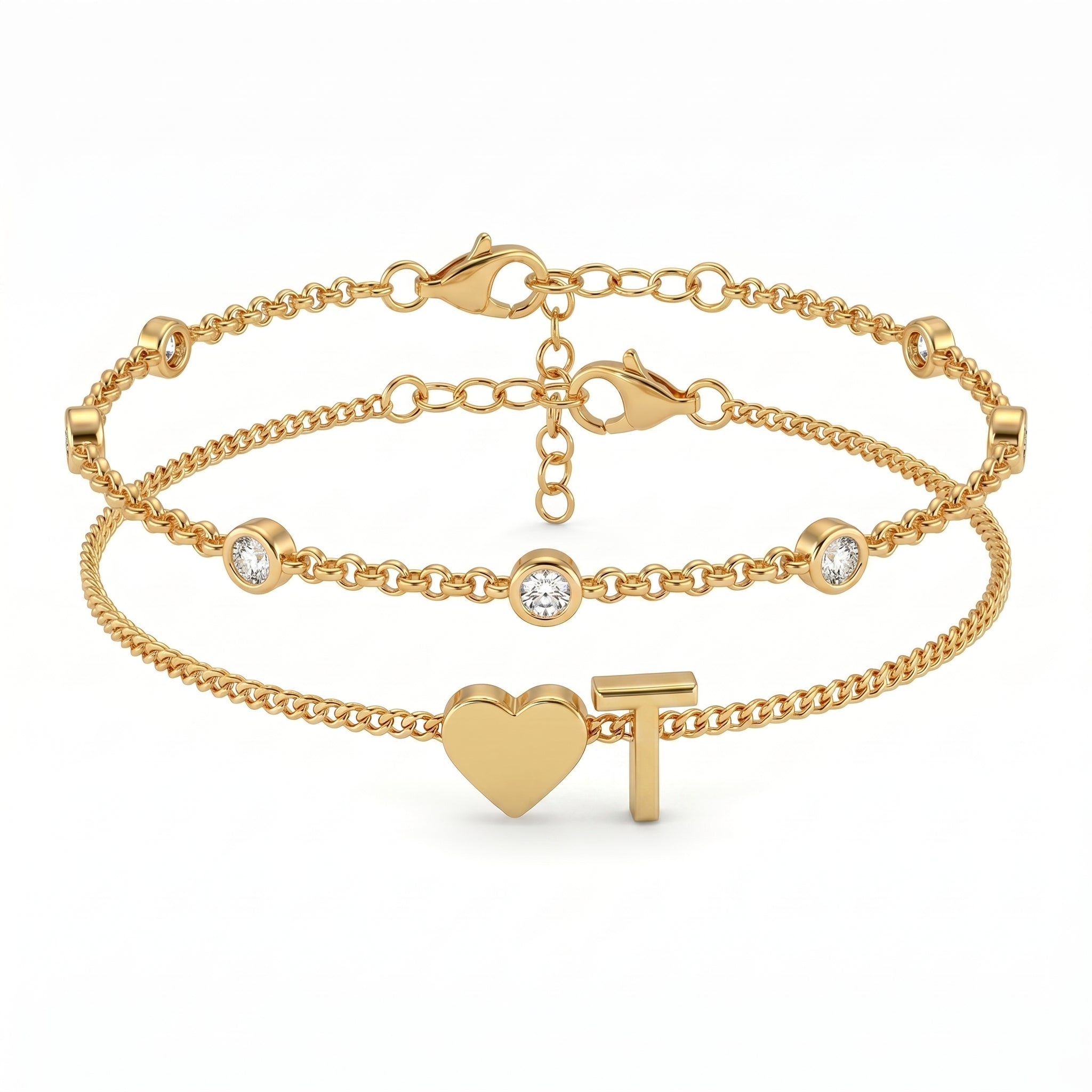 Initial Bracelet "Amor"
