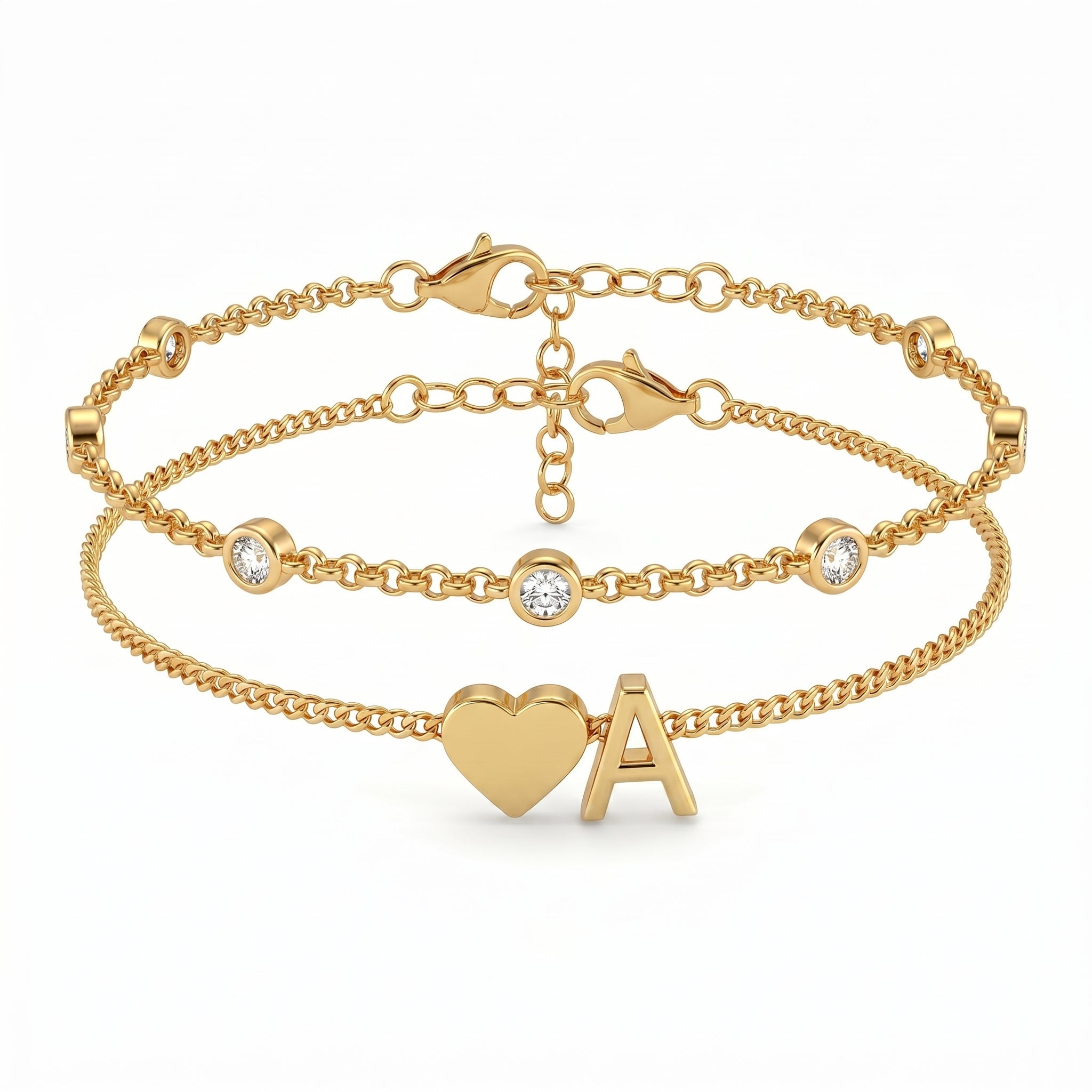 Initial Bracelet "Amor"