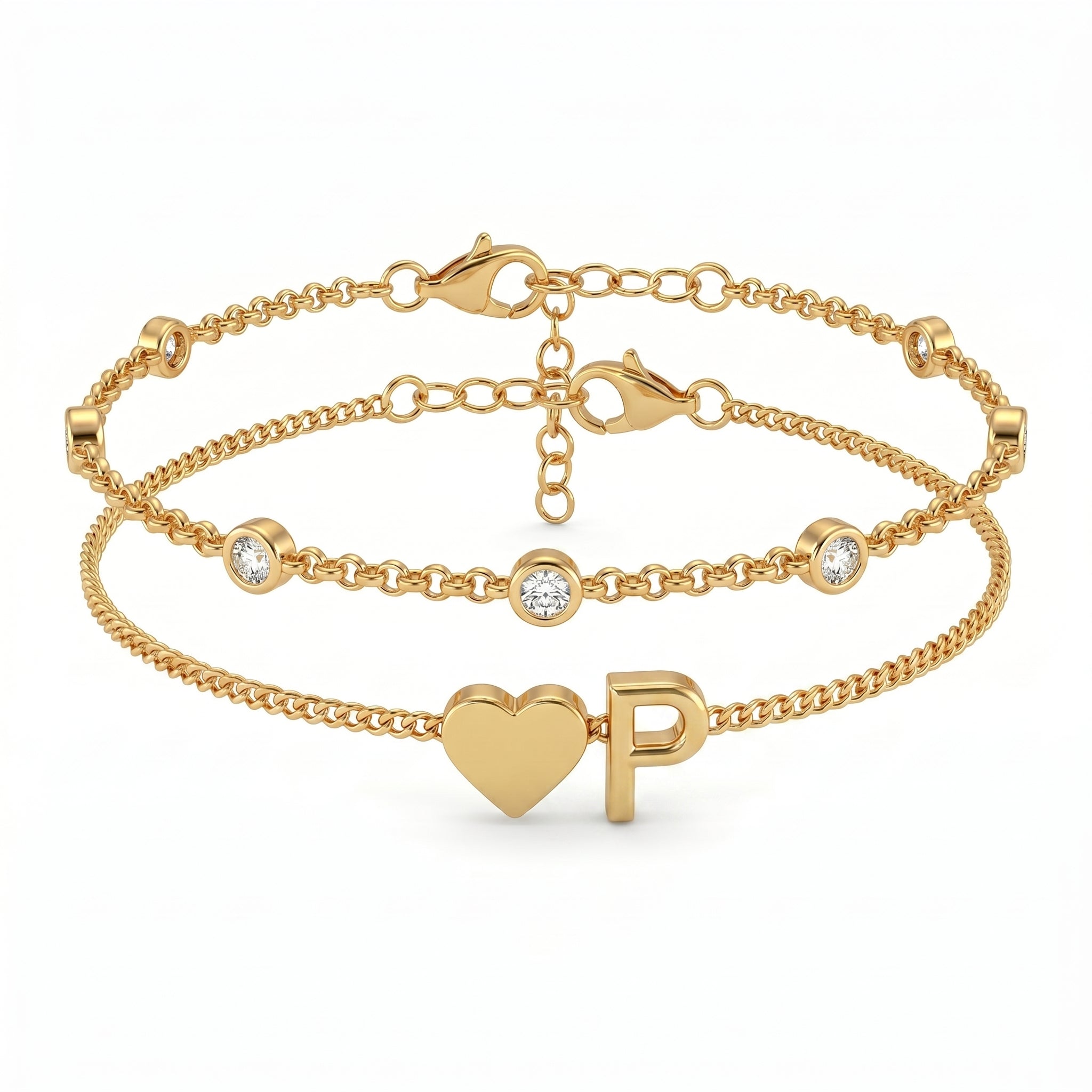 Initial Bracelet "Amor"