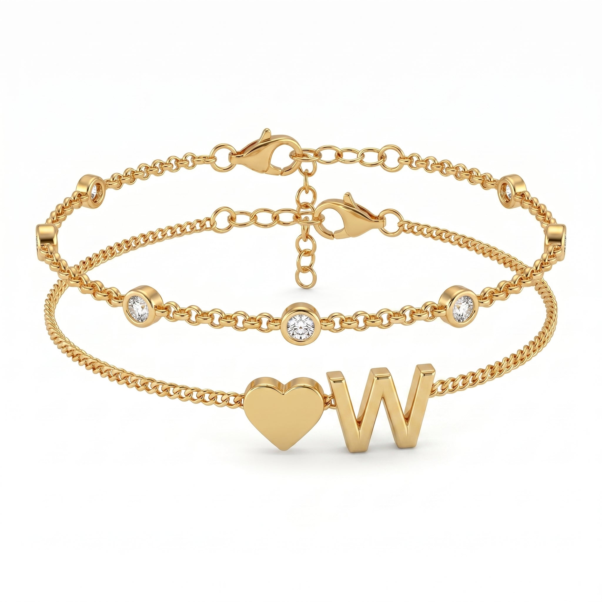 Initial Bracelet "Amor"