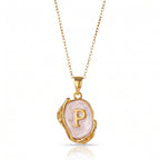 Initial Necklace "Lyra"