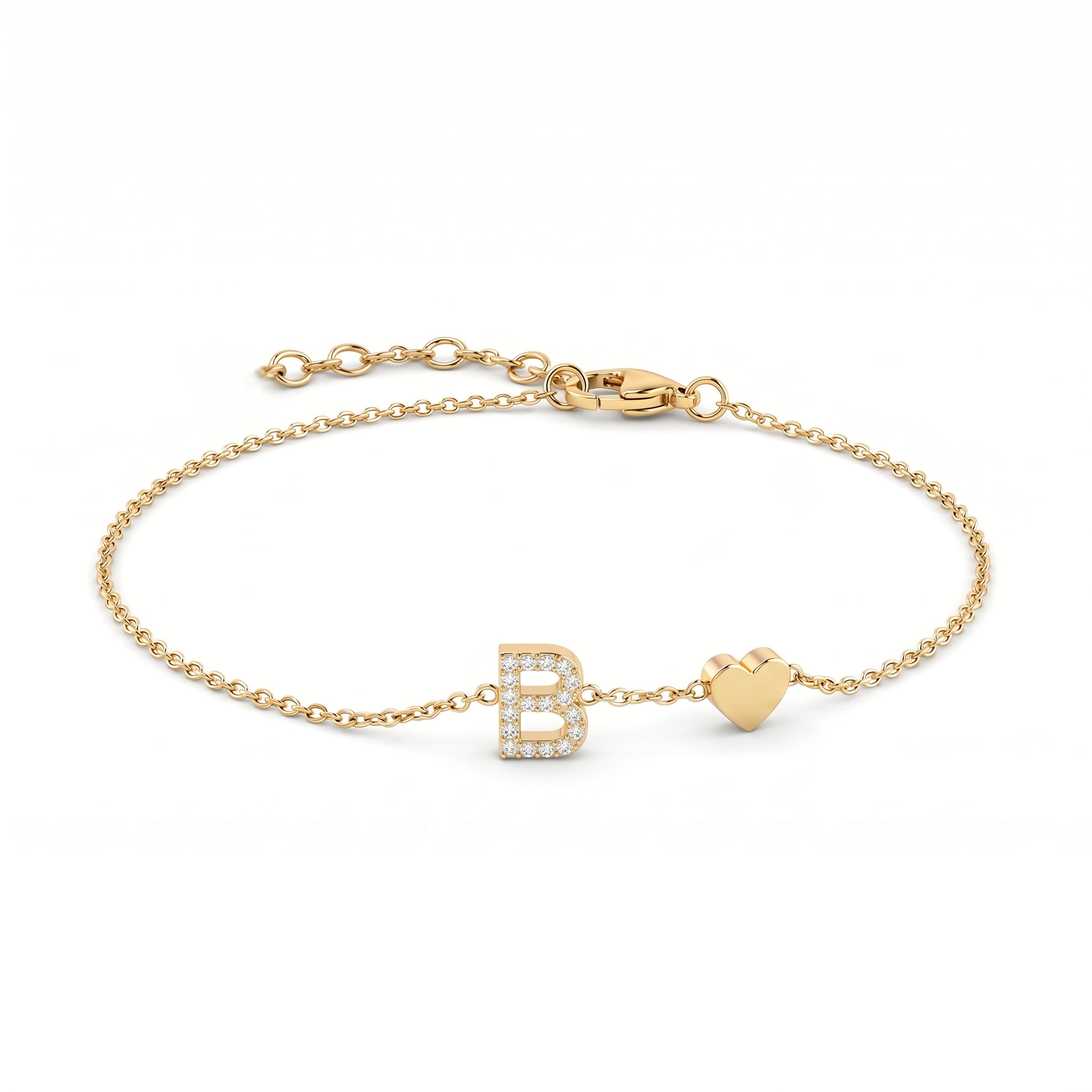 Initial Bracelet "Charm"