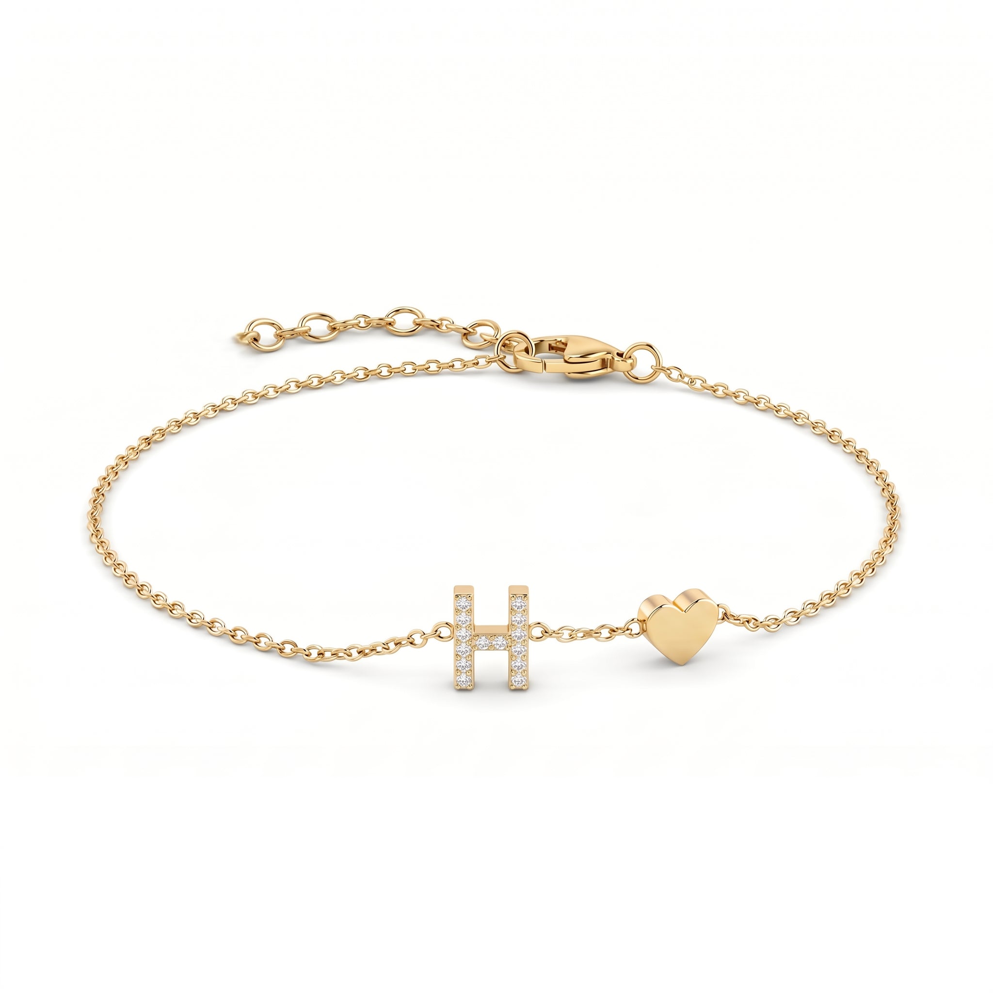 Initial Bracelet "Charm"