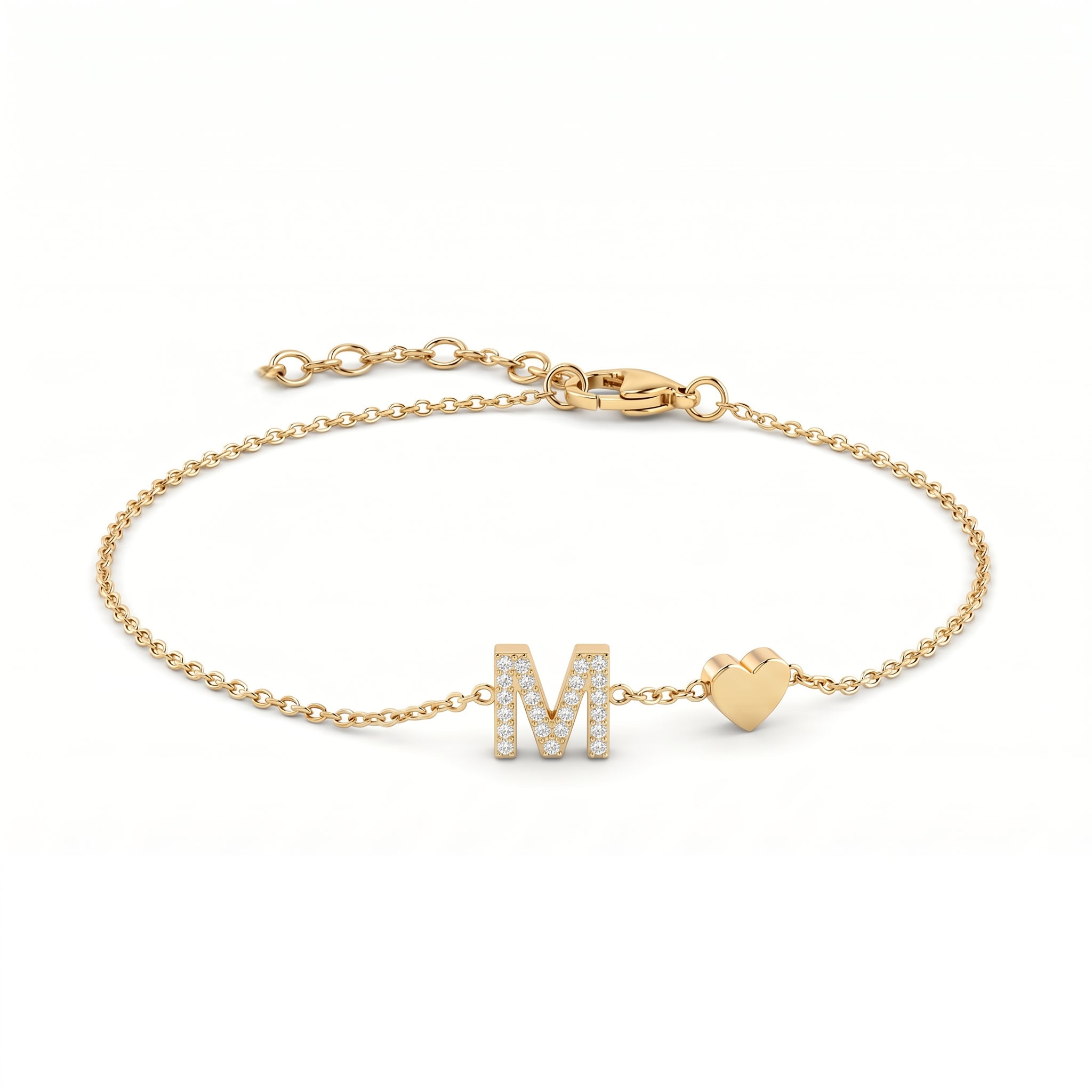 Initial Bracelet "Charm"