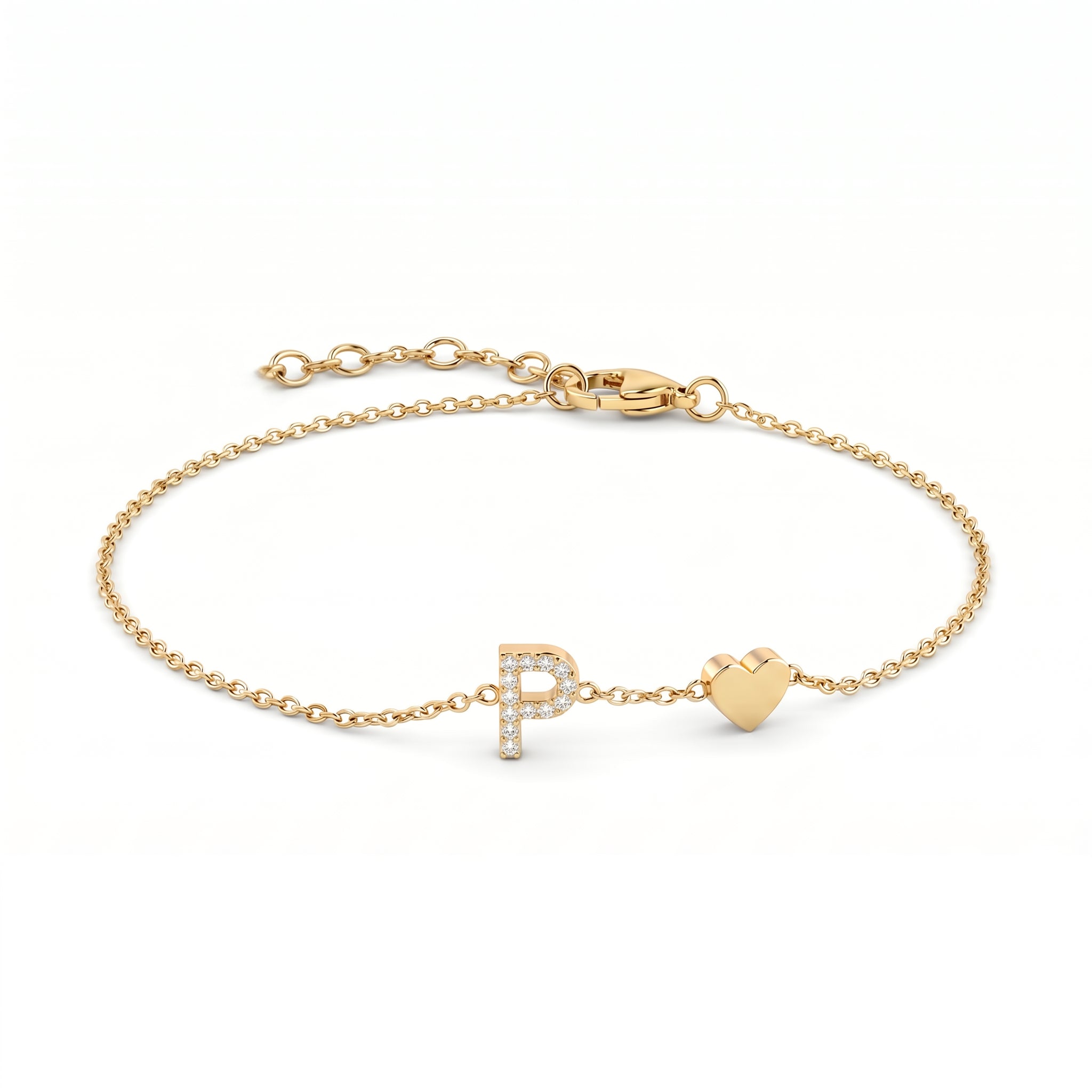 Initial Bracelet "Charm"