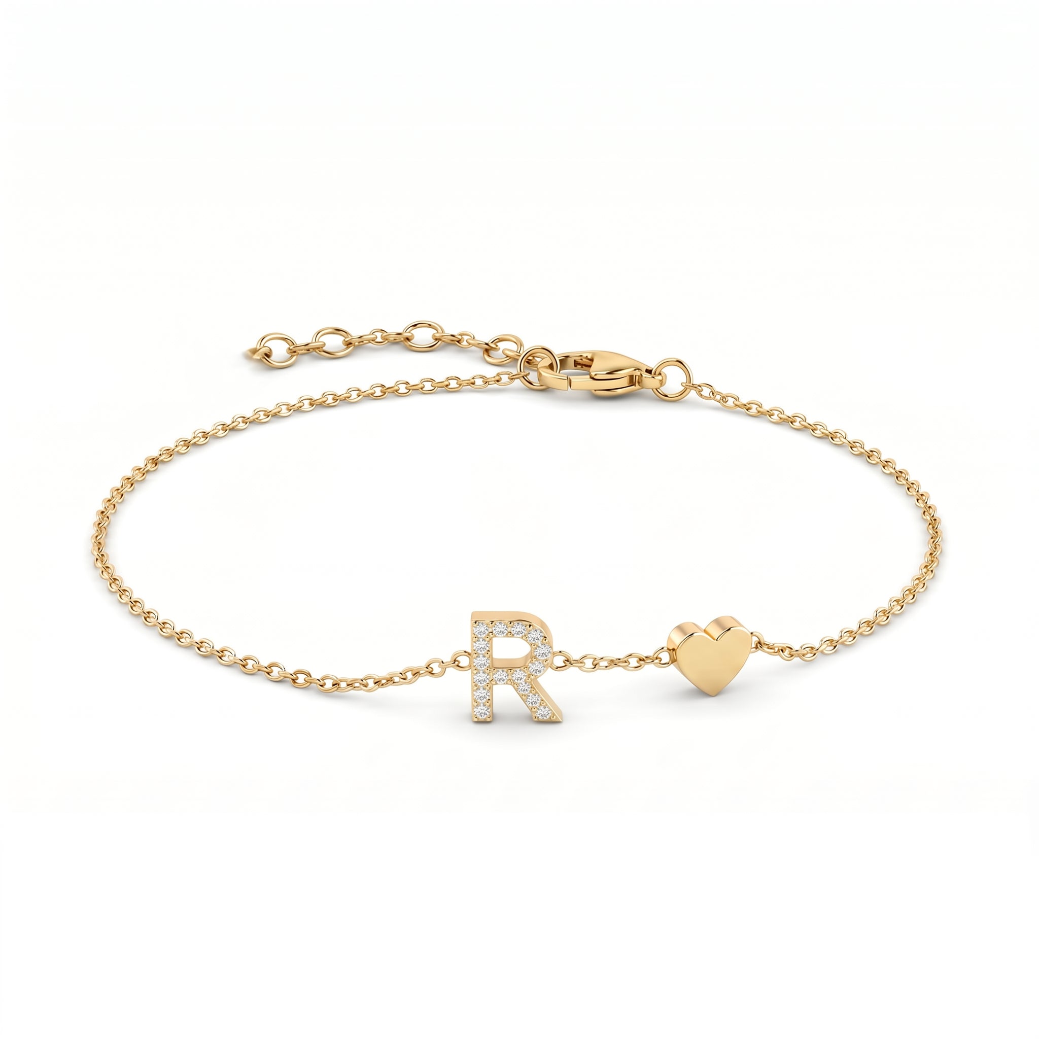 Initial Bracelet "Charm"