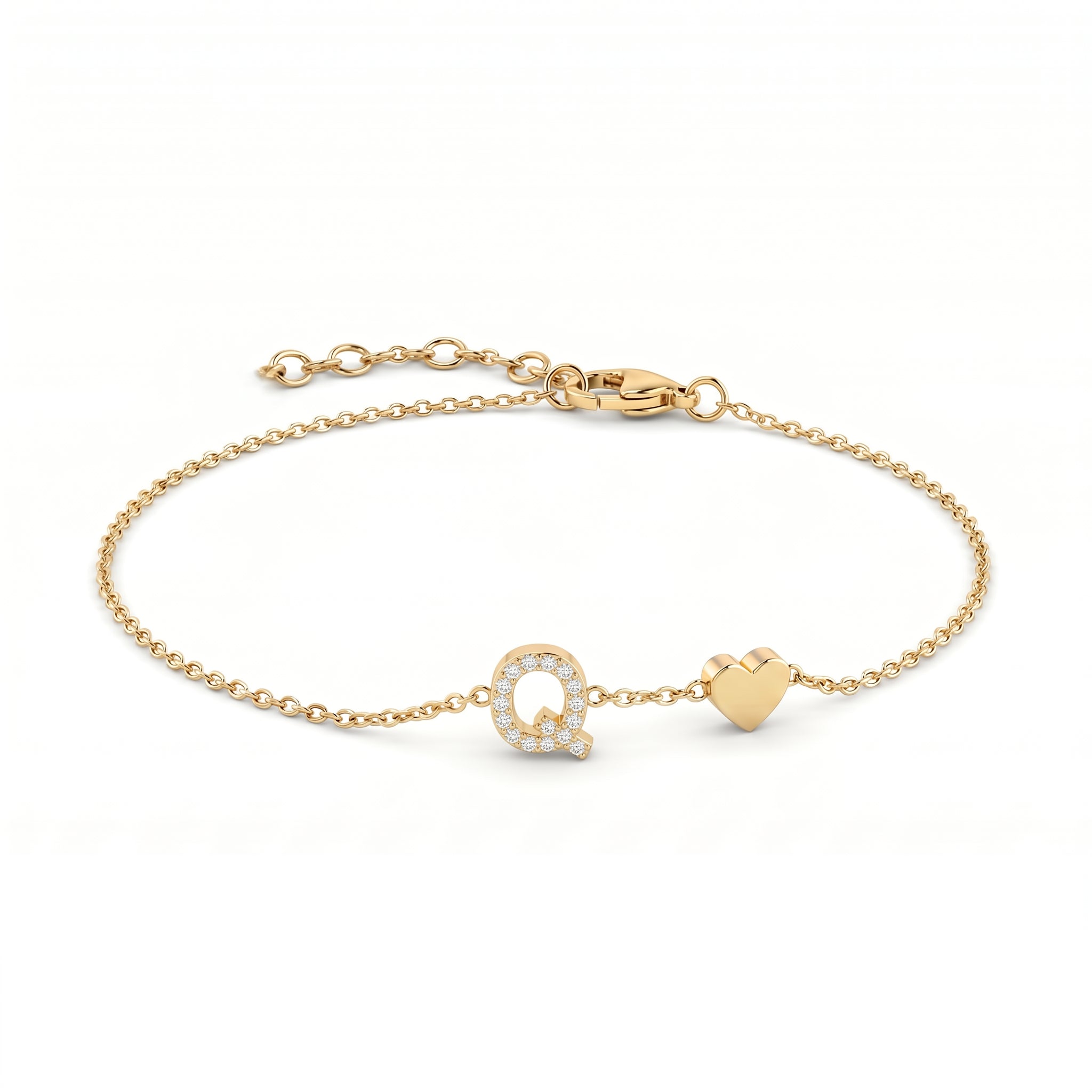 Initial Bracelet "Charm"