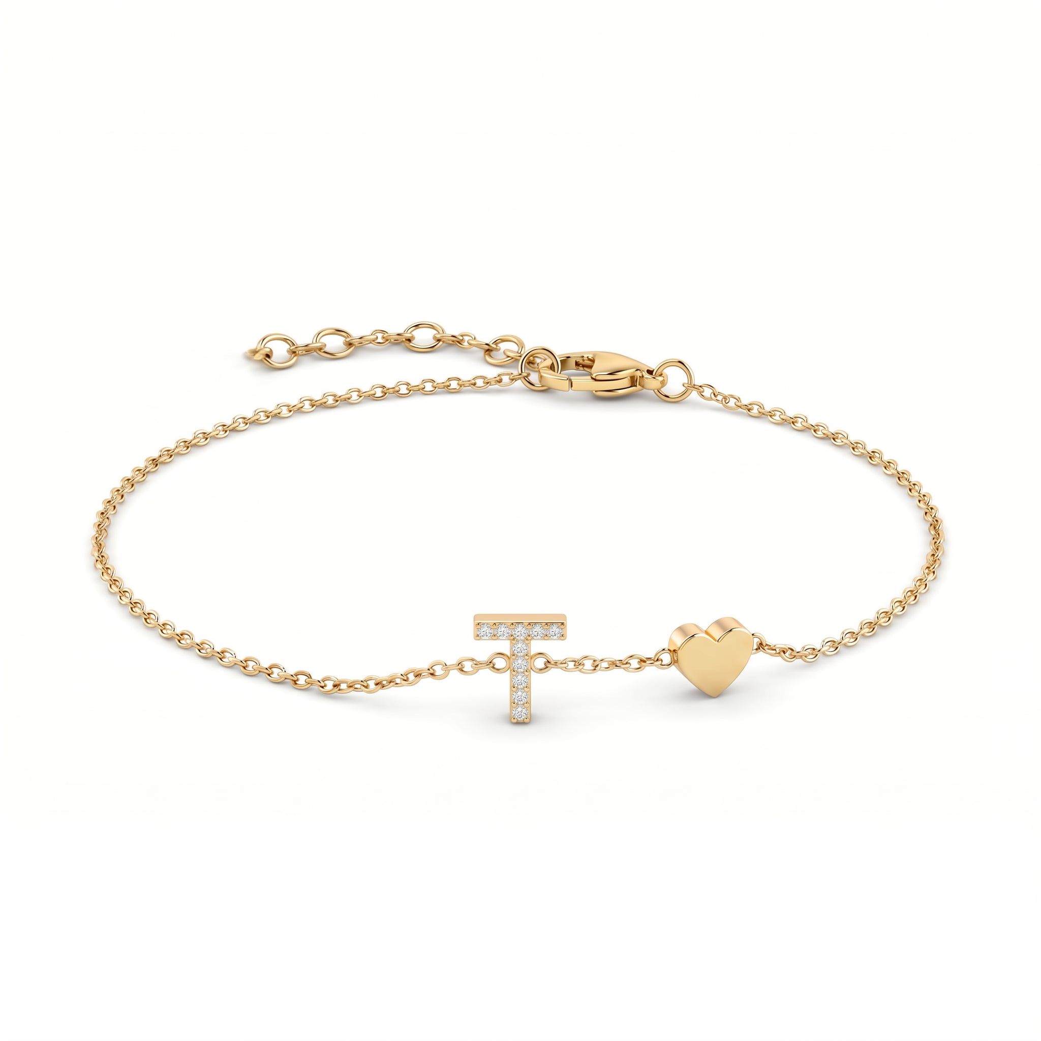 Initial Bracelet "Charm"