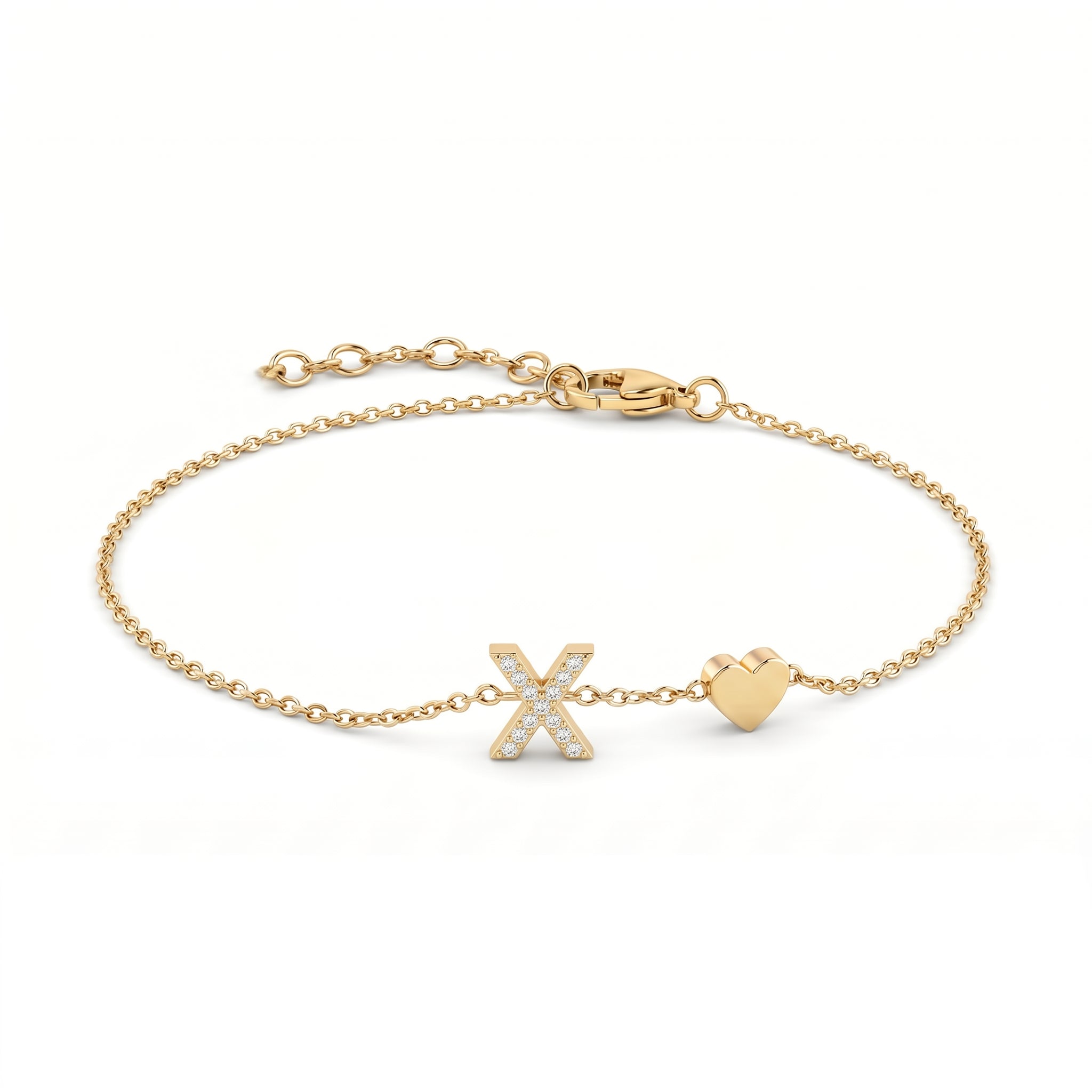 Initial Bracelet "Charm"