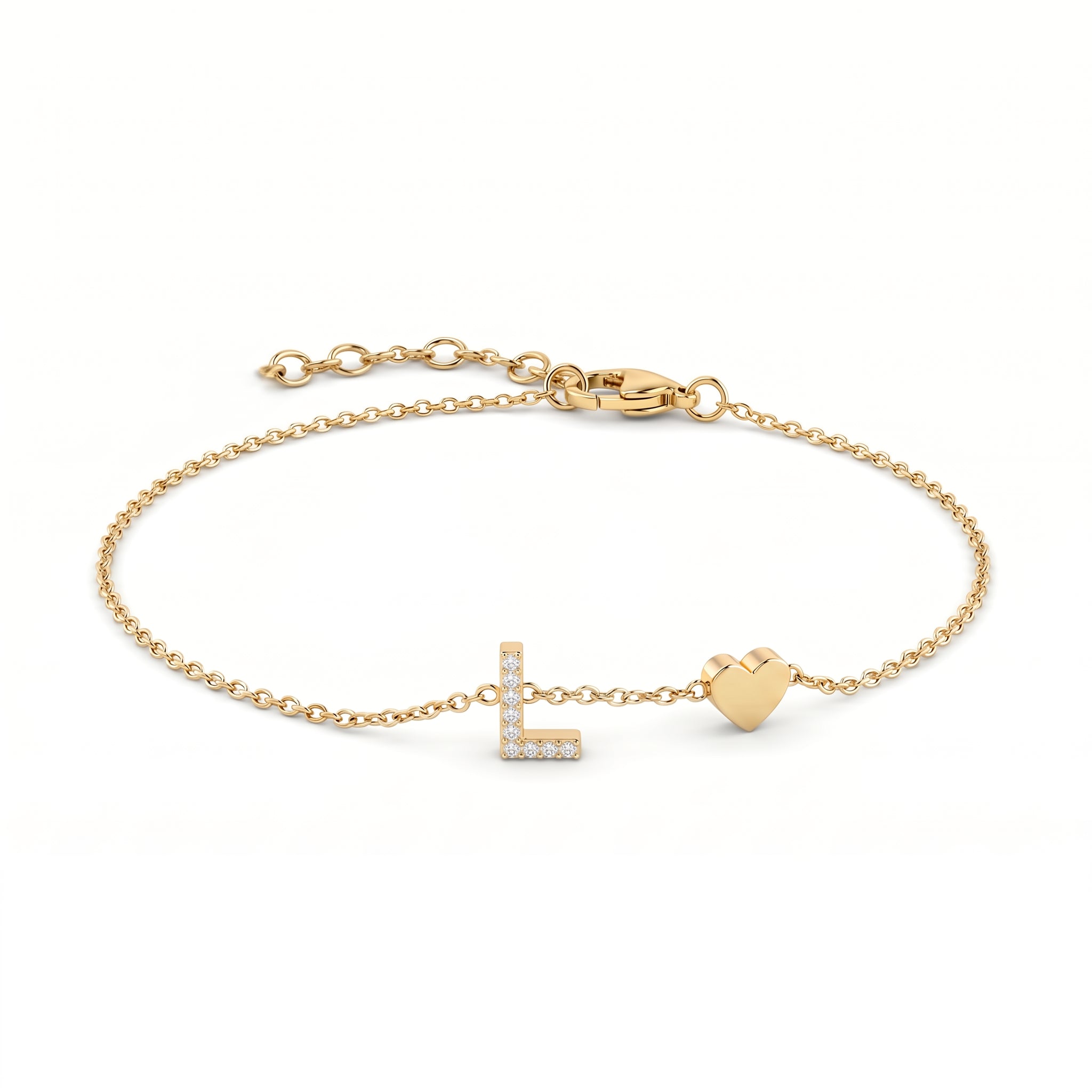 Initial Bracelet "Charm"