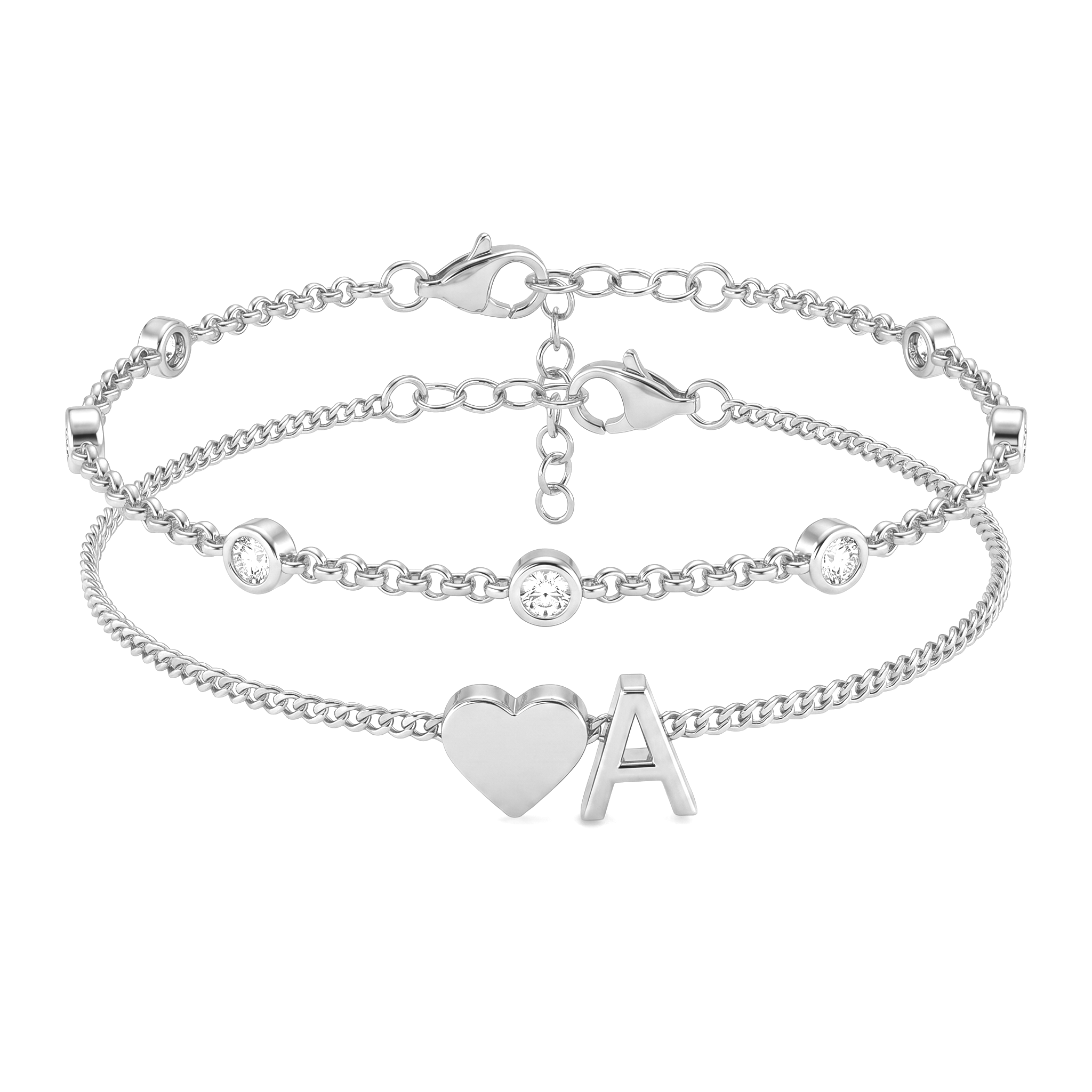 Initial Bracelet "Amor"