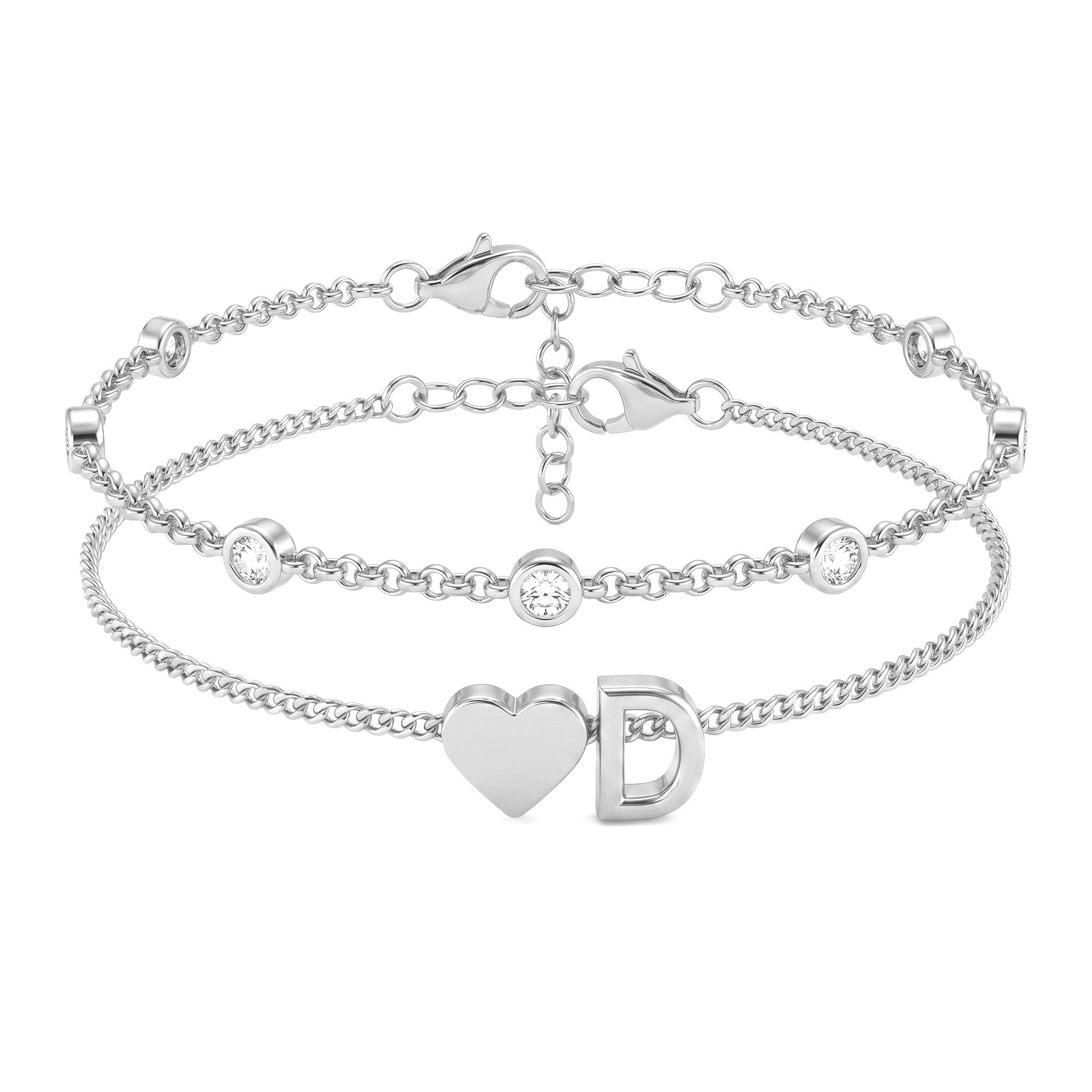 Initial Bracelet "Amor"