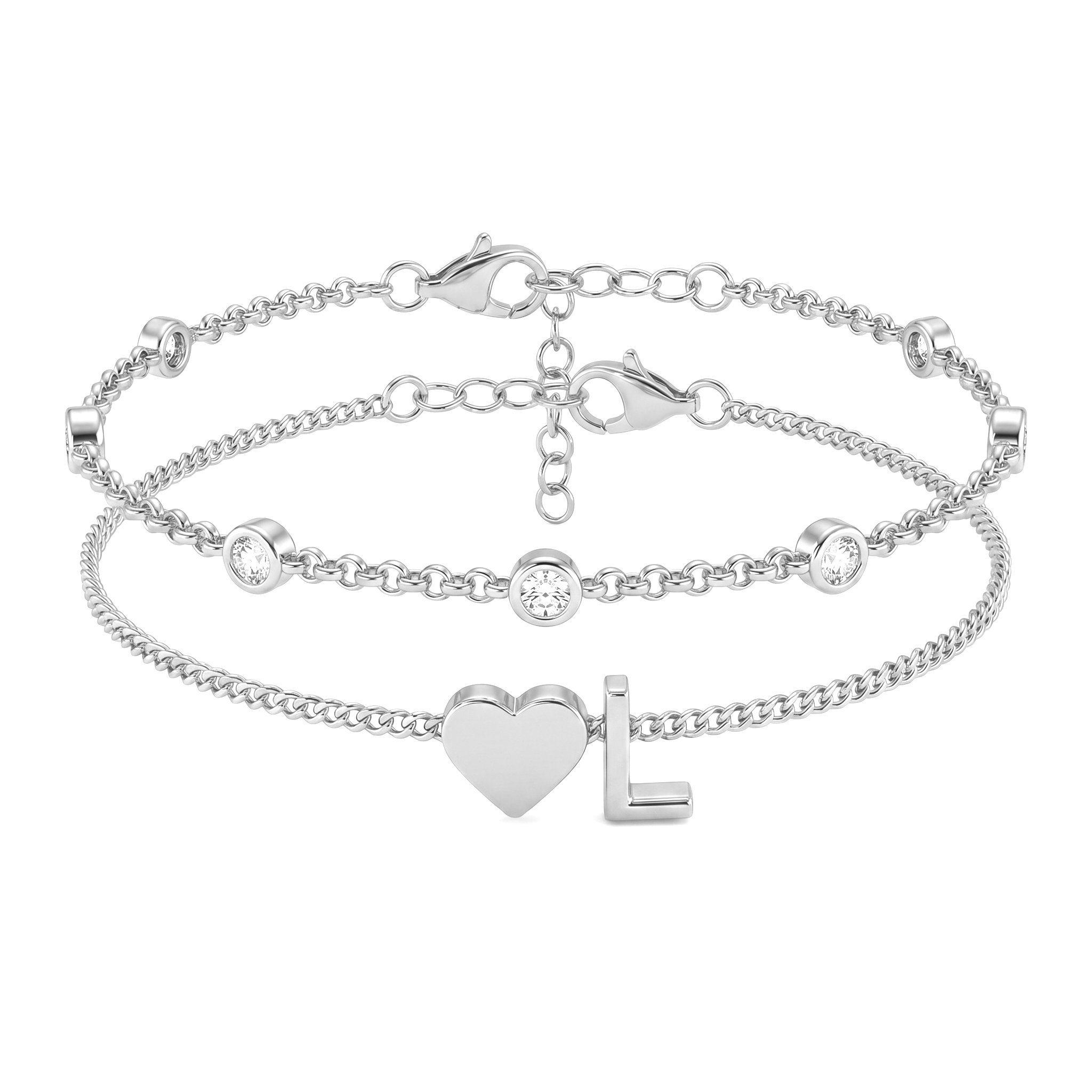 Initial Bracelet "Amor"