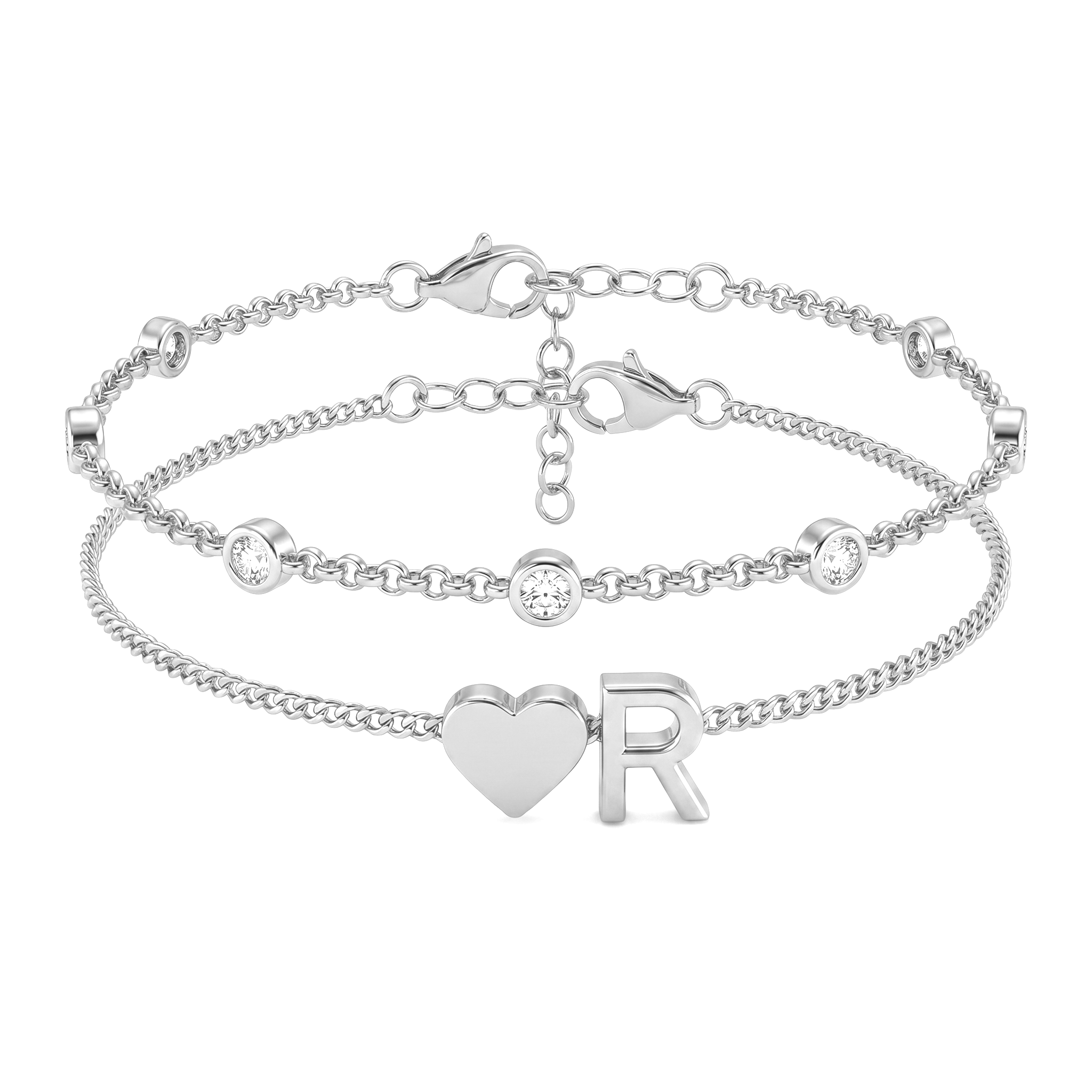 Initial Bracelet "Amor"
