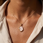 Initial Necklace "Lyra"