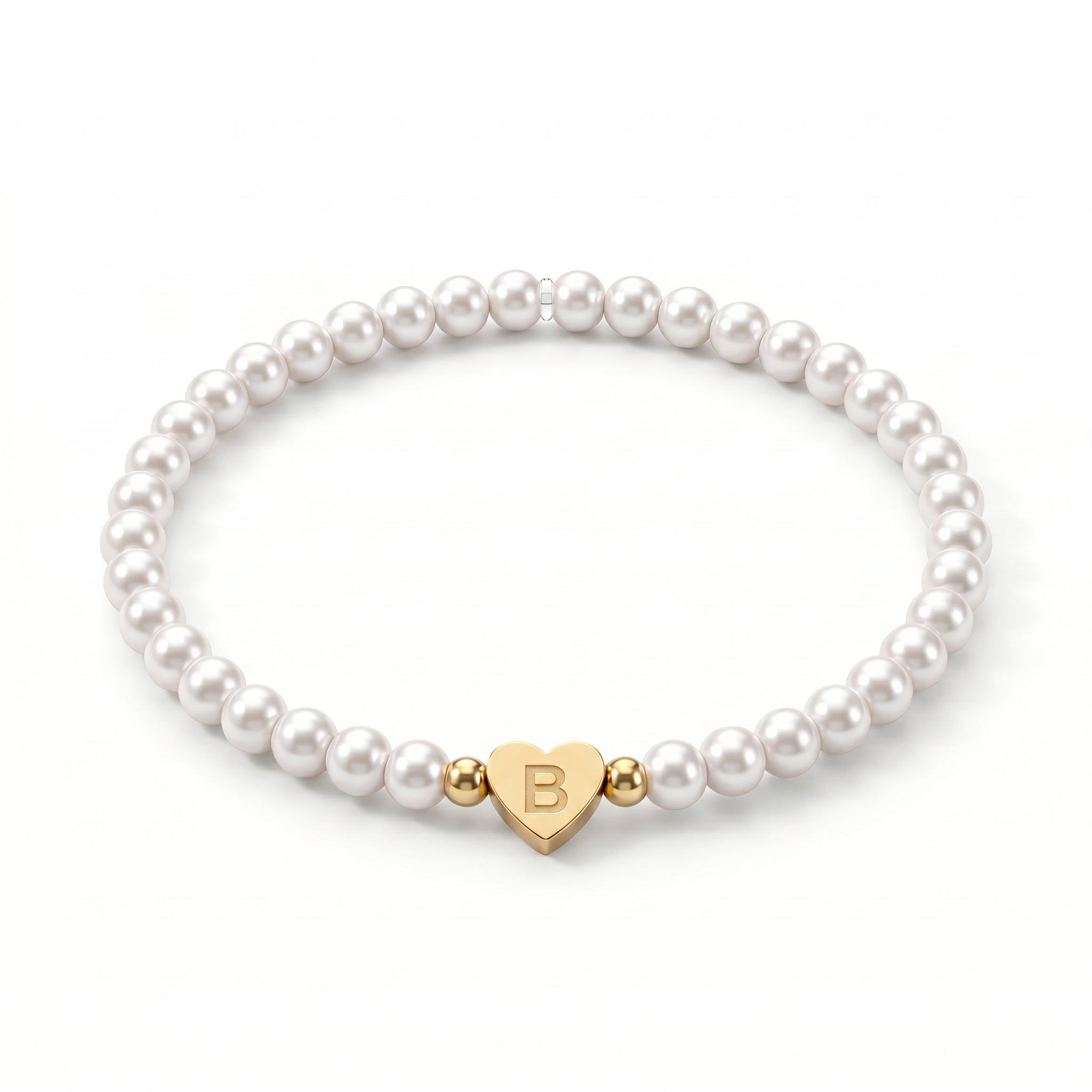 Initial Bracelet "Pearl"