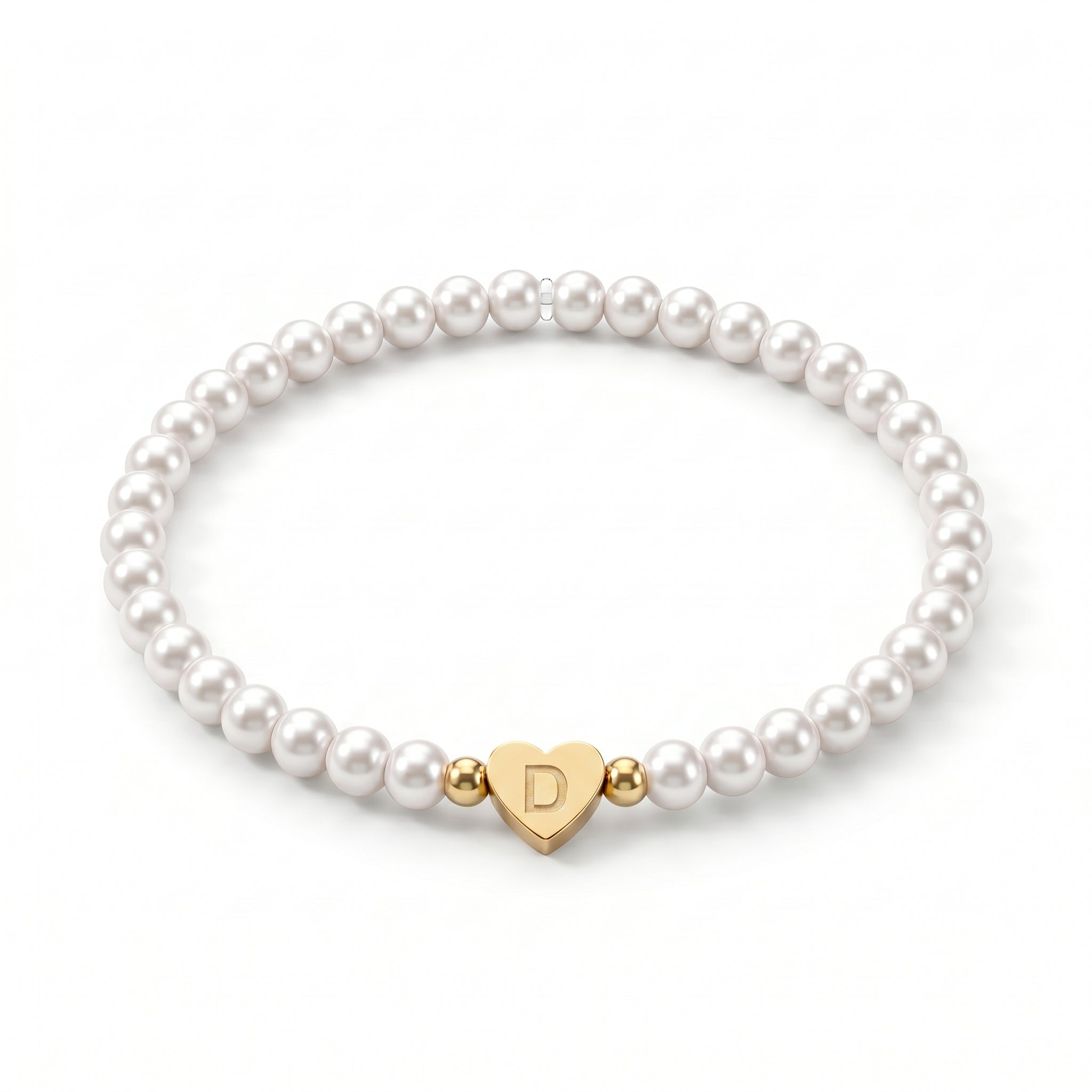 Initial Bracelet "Pearl"