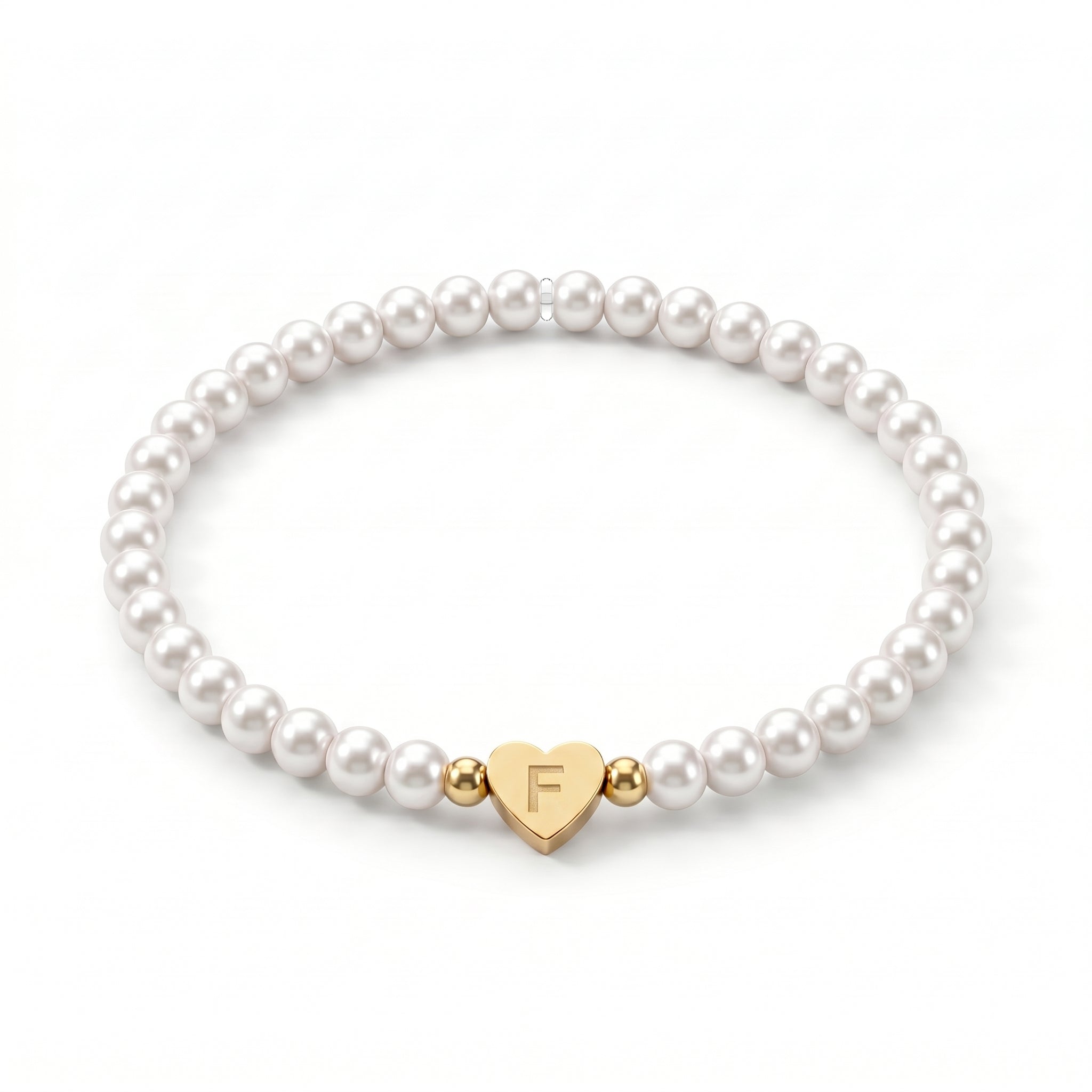 Initial Bracelet "Pearl"