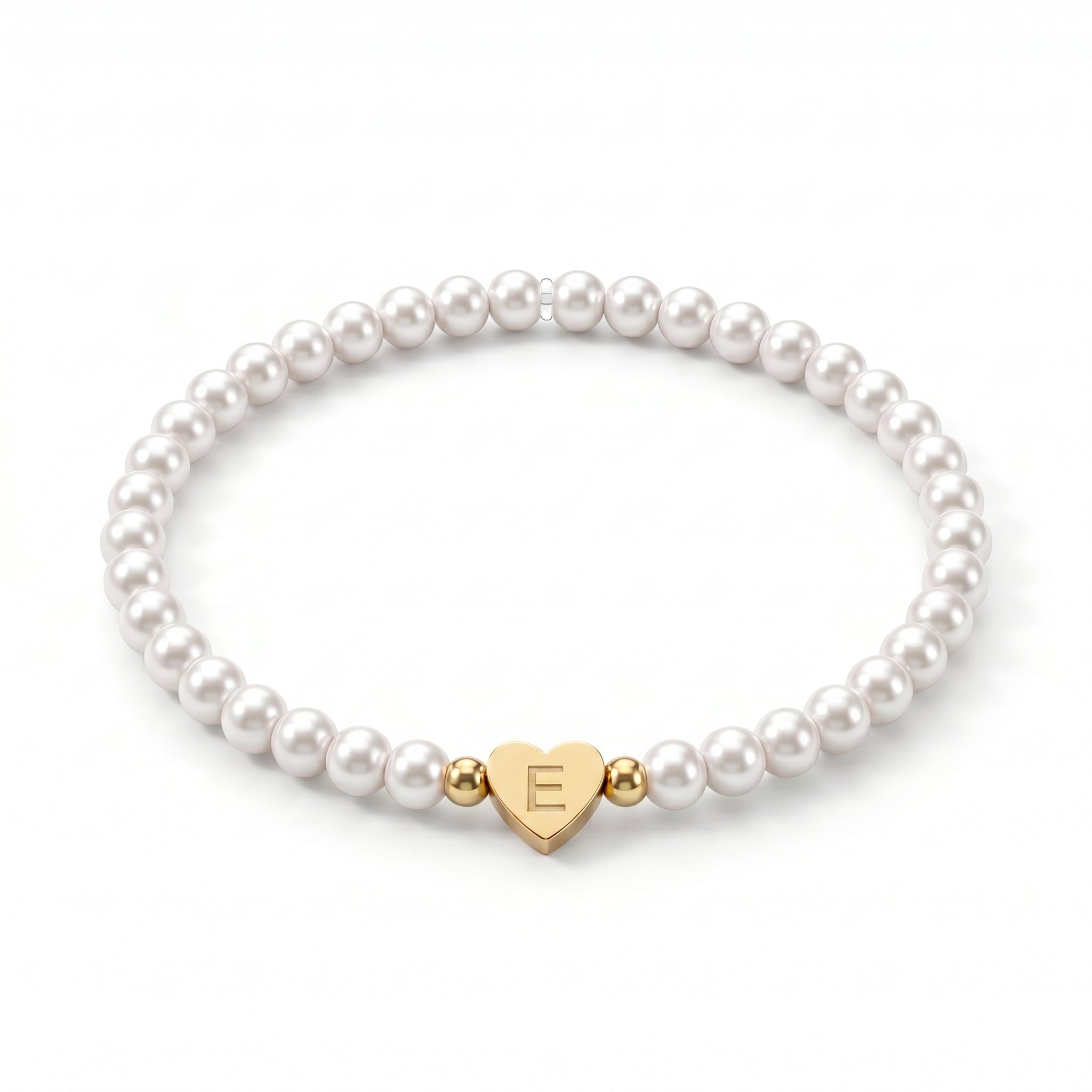 Initial Bracelet "Pearl"