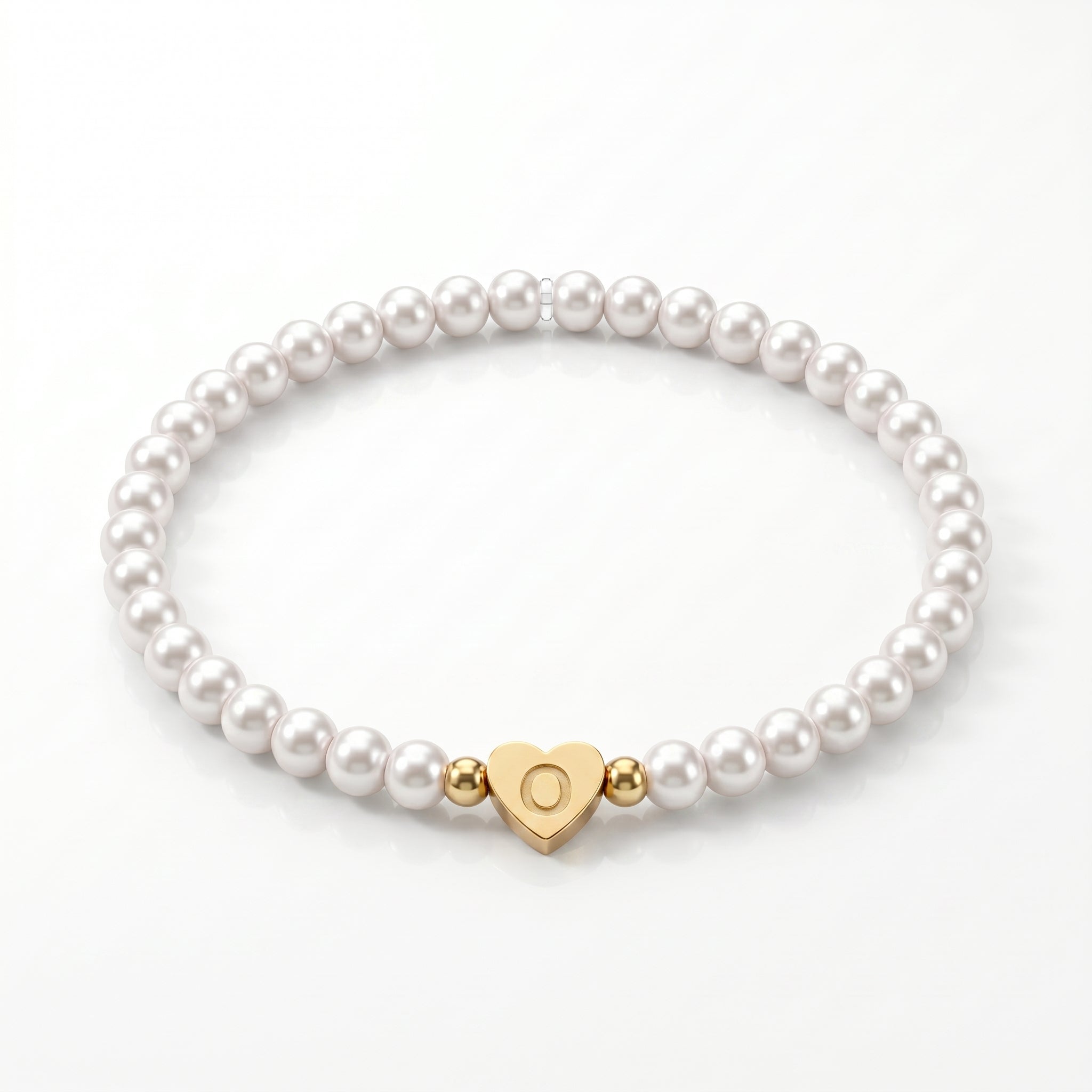 Initial Bracelet "Pearl"