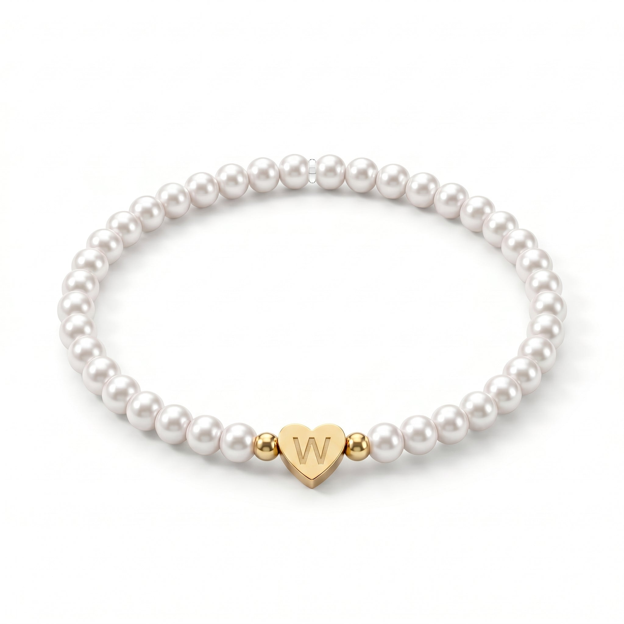 Initial Bracelet "Pearl"