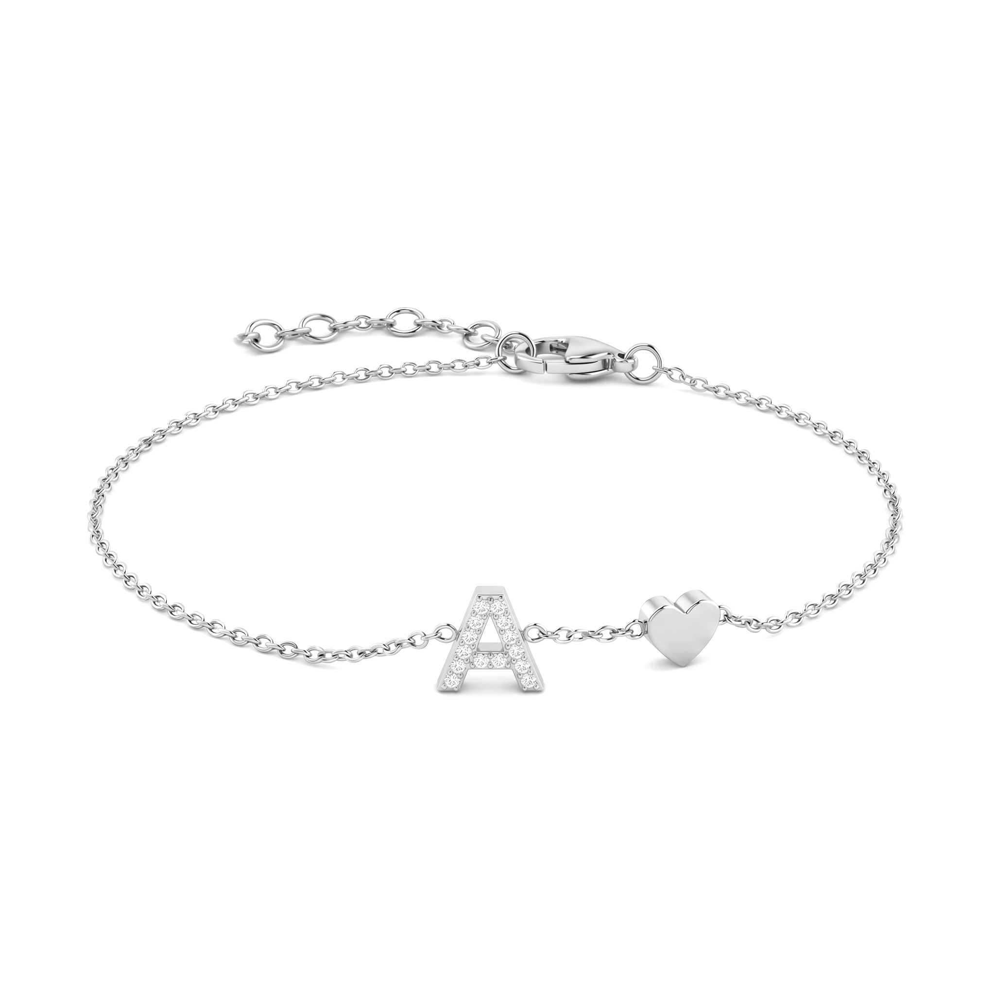 Initial Bracelet "Charm"