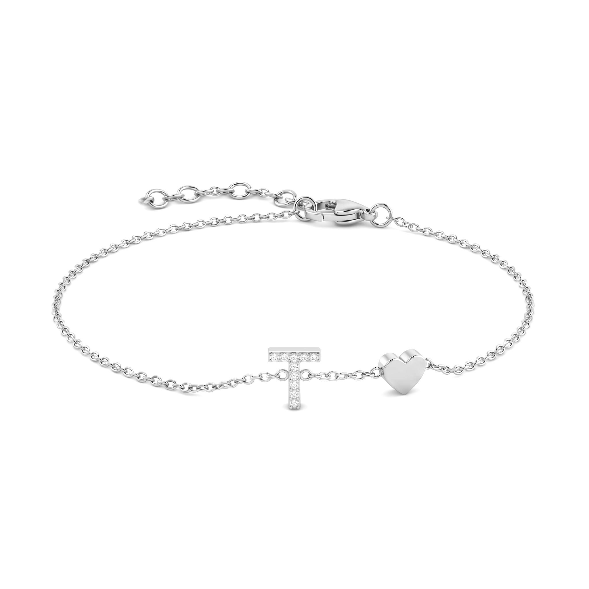 Initial Bracelet "Charm"