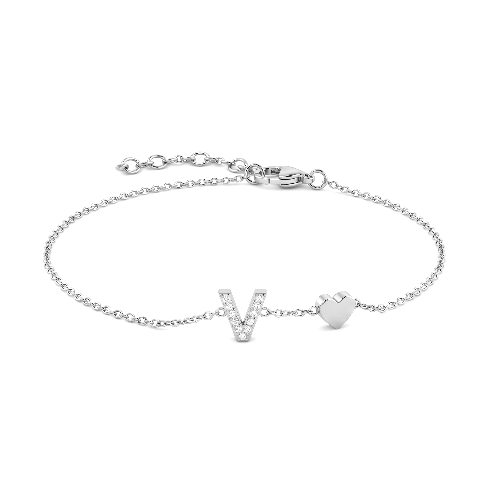 Initial Bracelet "Charm"