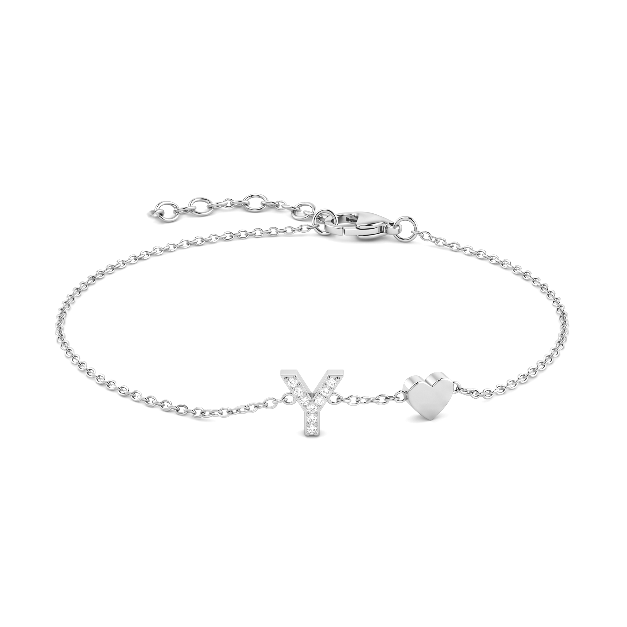 Initial Bracelet "Charm"