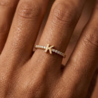 Adjustable Initial Ring "Spark"